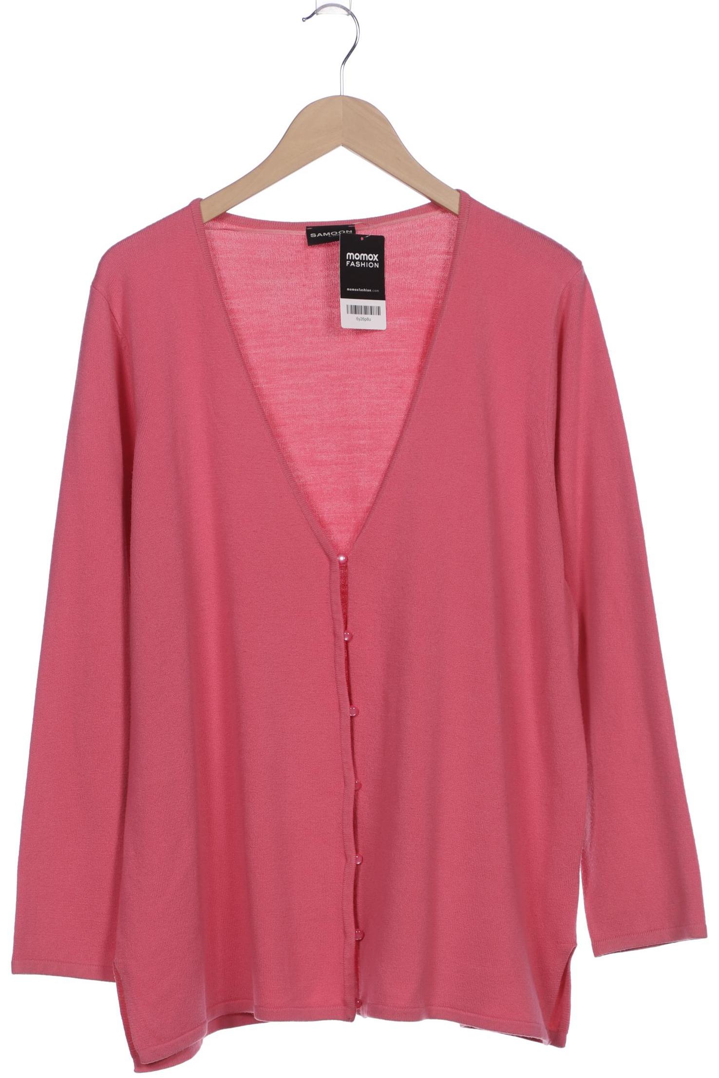 

Samoon by Gerry Weber Damen Strickjacke, pink, Gr. 50