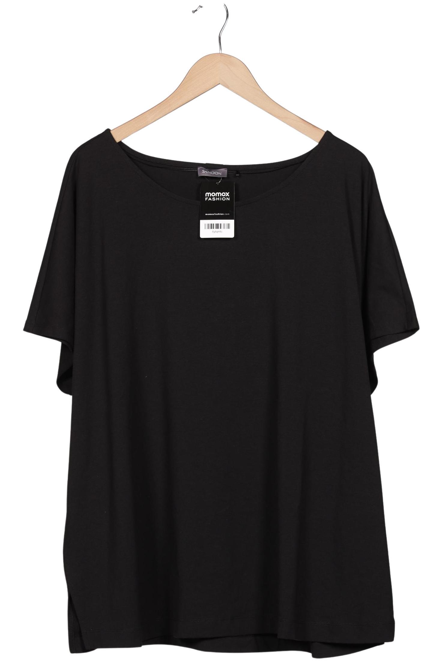 

Samoon by Gerry Weber Damen T-Shirt, schwarz, Gr. 52