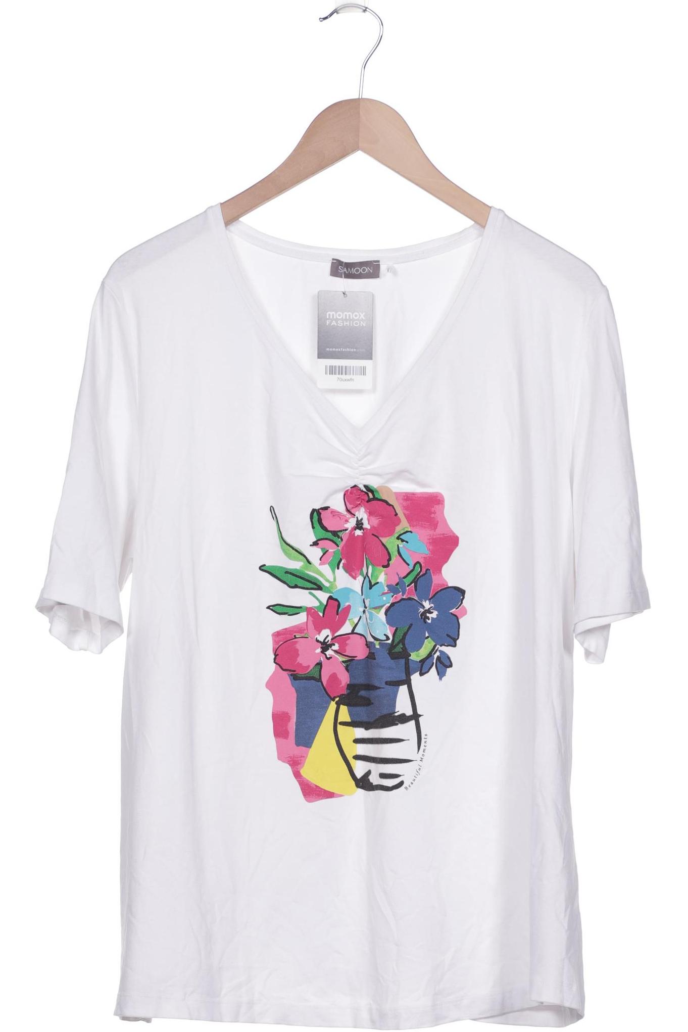 

SAMOON by Gerry Weber Damen T-Shirt, weiß