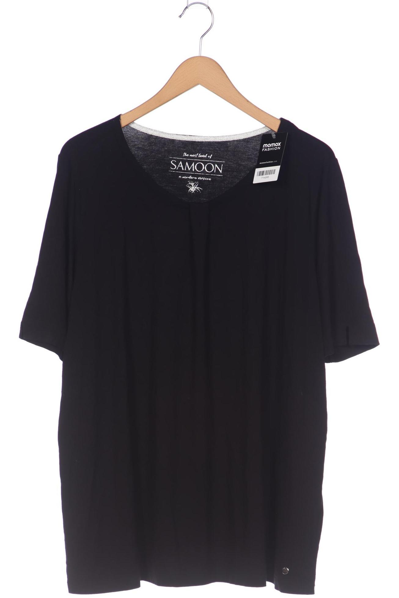 

Samoon by Gerry Weber Damen T-Shirt, schwarz, Gr. 48