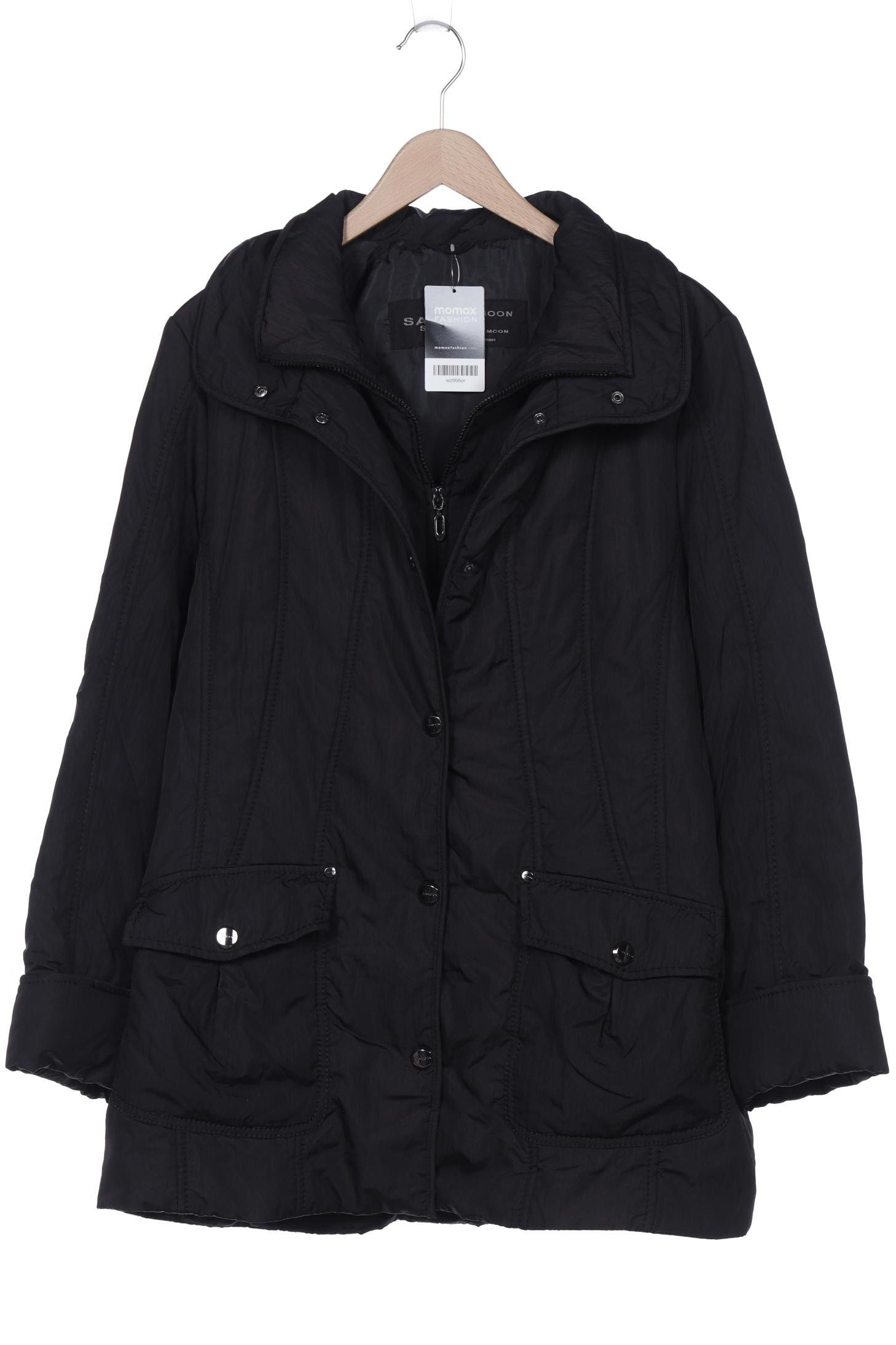 

Samoon by Gerry Weber Damen Mantel, schwarz, Gr. 46