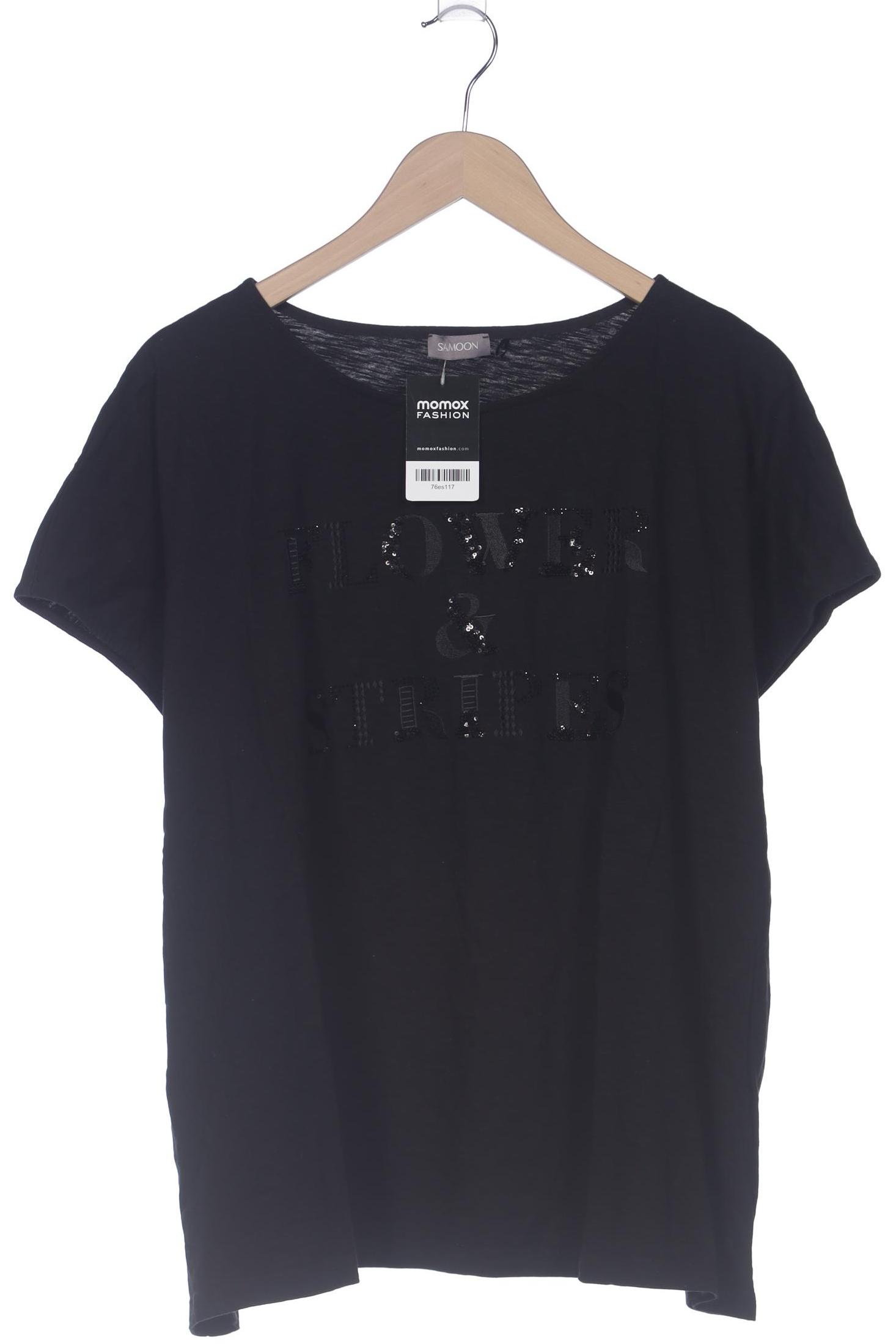 

Samoon by Gerry Weber Damen T-Shirt, schwarz, Gr. 50