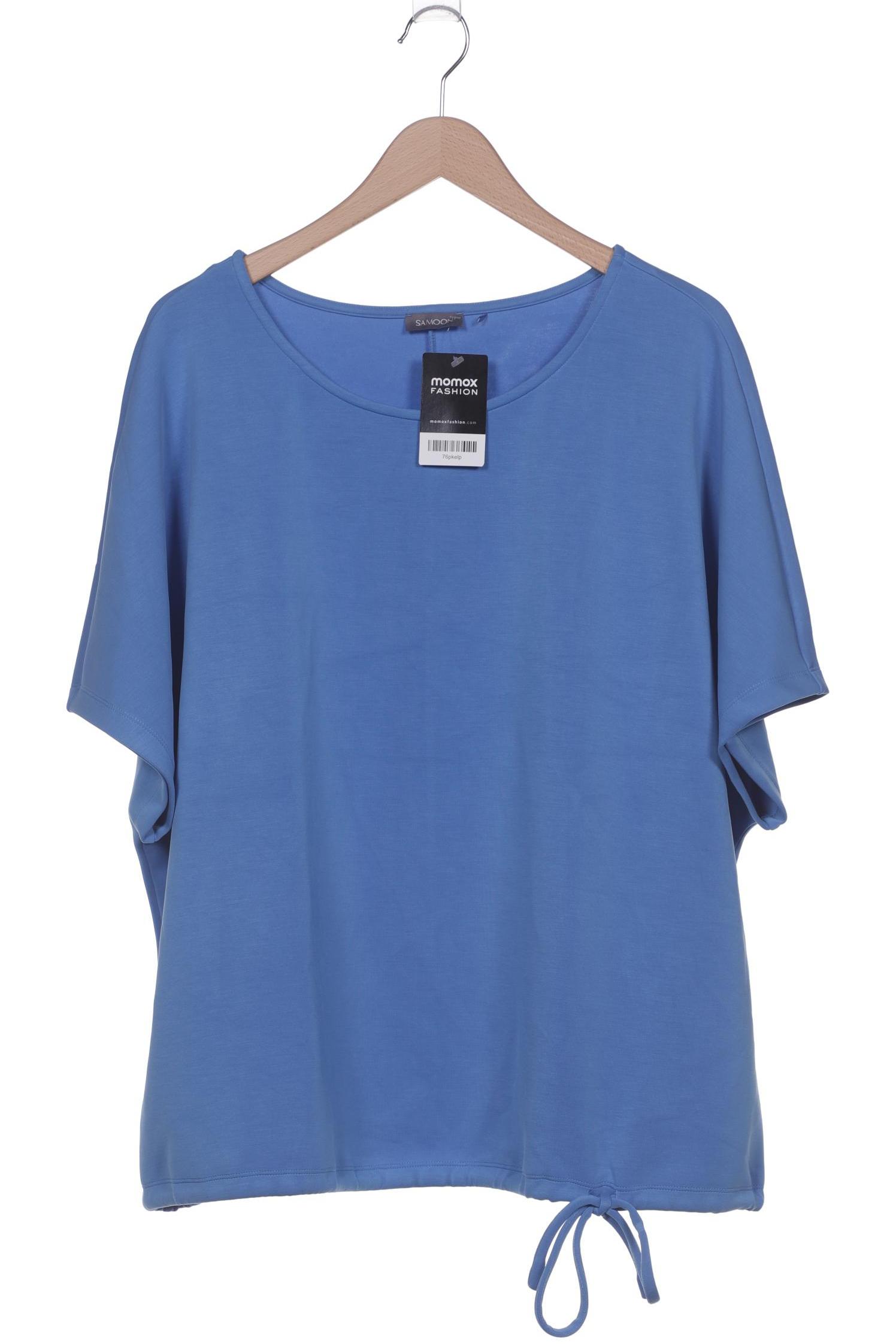 

Samoon by Gerry Weber Damen T-Shirt, blau, Gr. 52