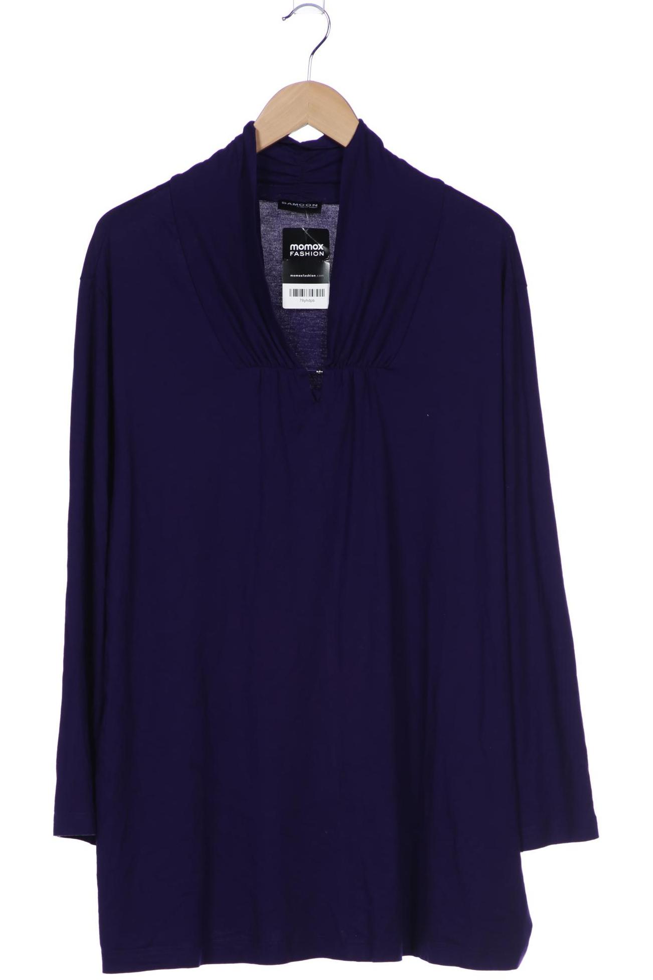 

Samoon by Gerry Weber Damen Langarmshirt, flieder, Gr. 52