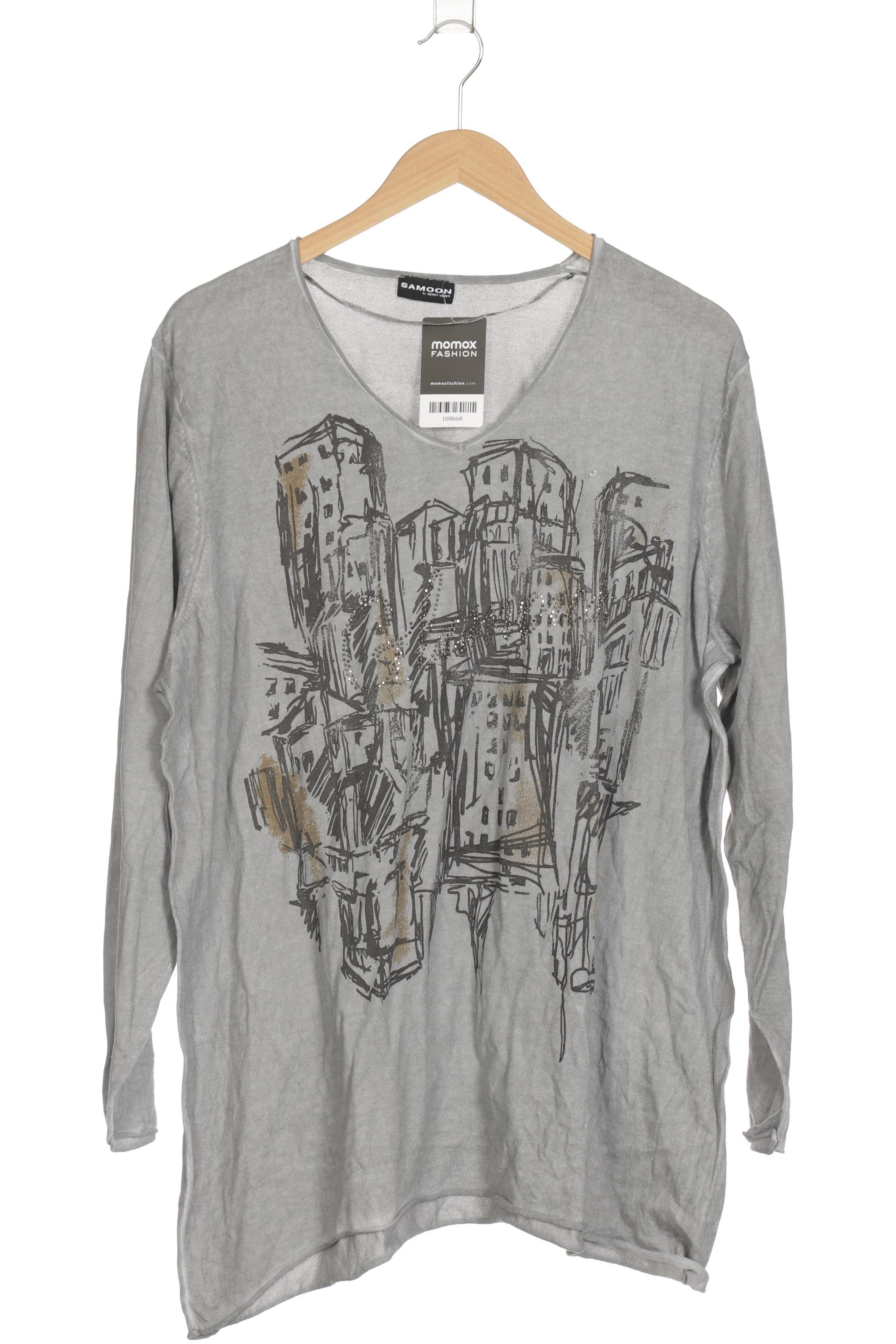 

SAMOON by Gerry Weber Damen Langarmshirt, grau