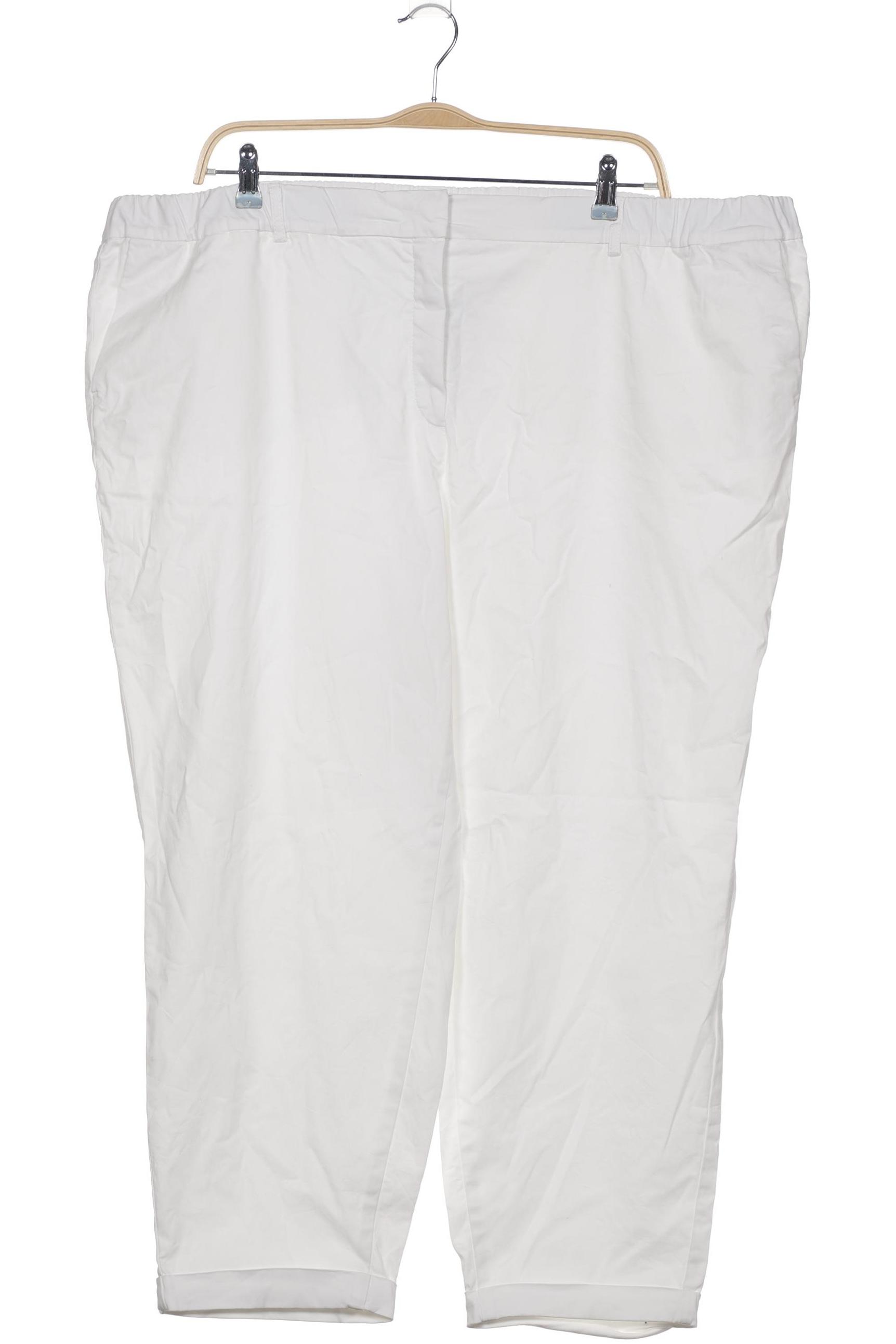 

Samoon by Gerry Weber Damen Stoffhose, weiß, Gr. 56