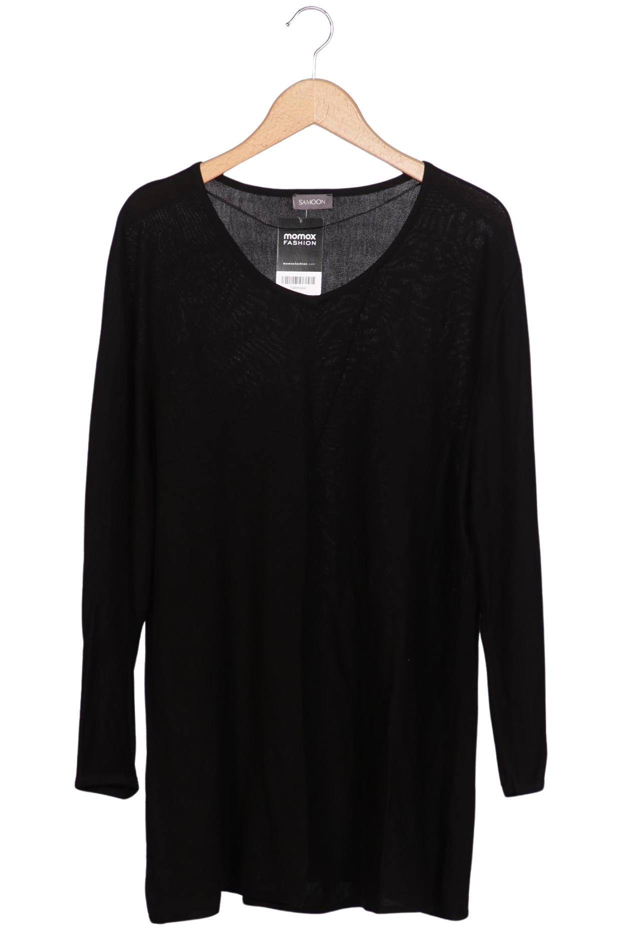 

Samoon by Gerry Weber Damen Pullover, schwarz, Gr. 50