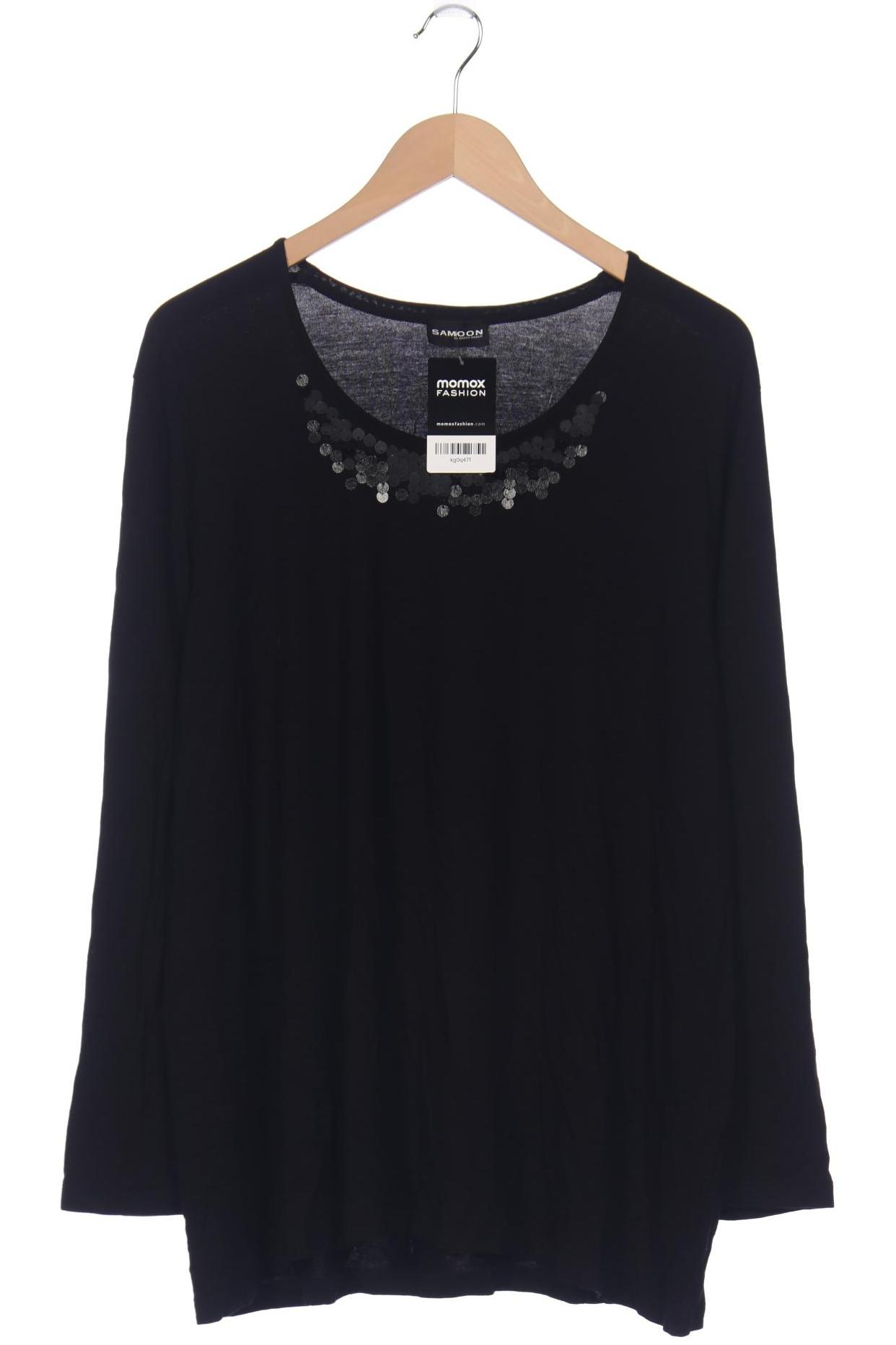 

SAMOON by Gerry Weber Damen Langarmshirt, schwarz