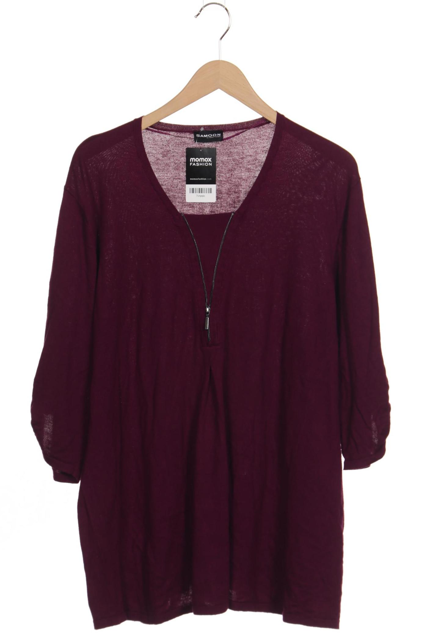 

Samoon by Gerry Weber Damen Pullover, bordeaux, Gr. 50