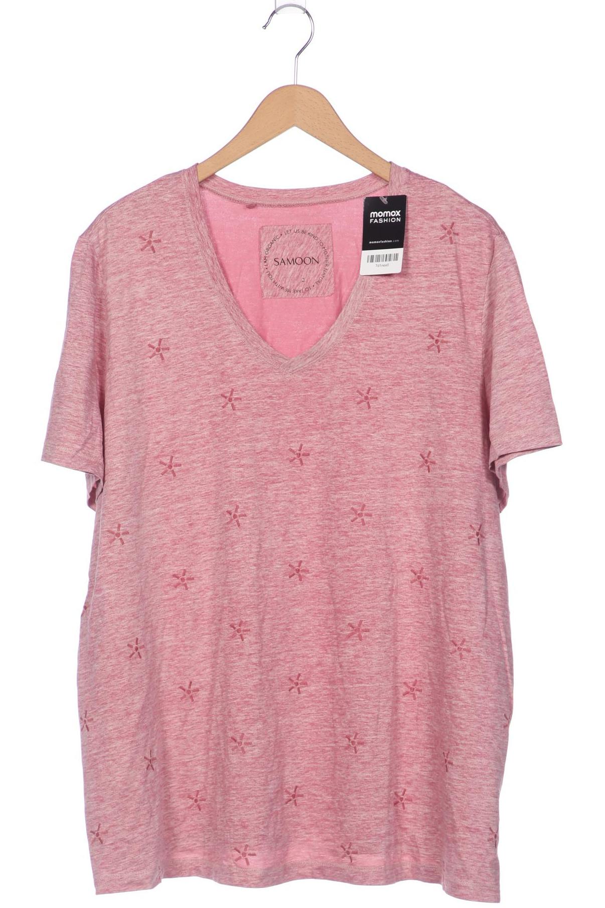 

Samoon by Gerry Weber Damen T-Shirt, pink, Gr. 52