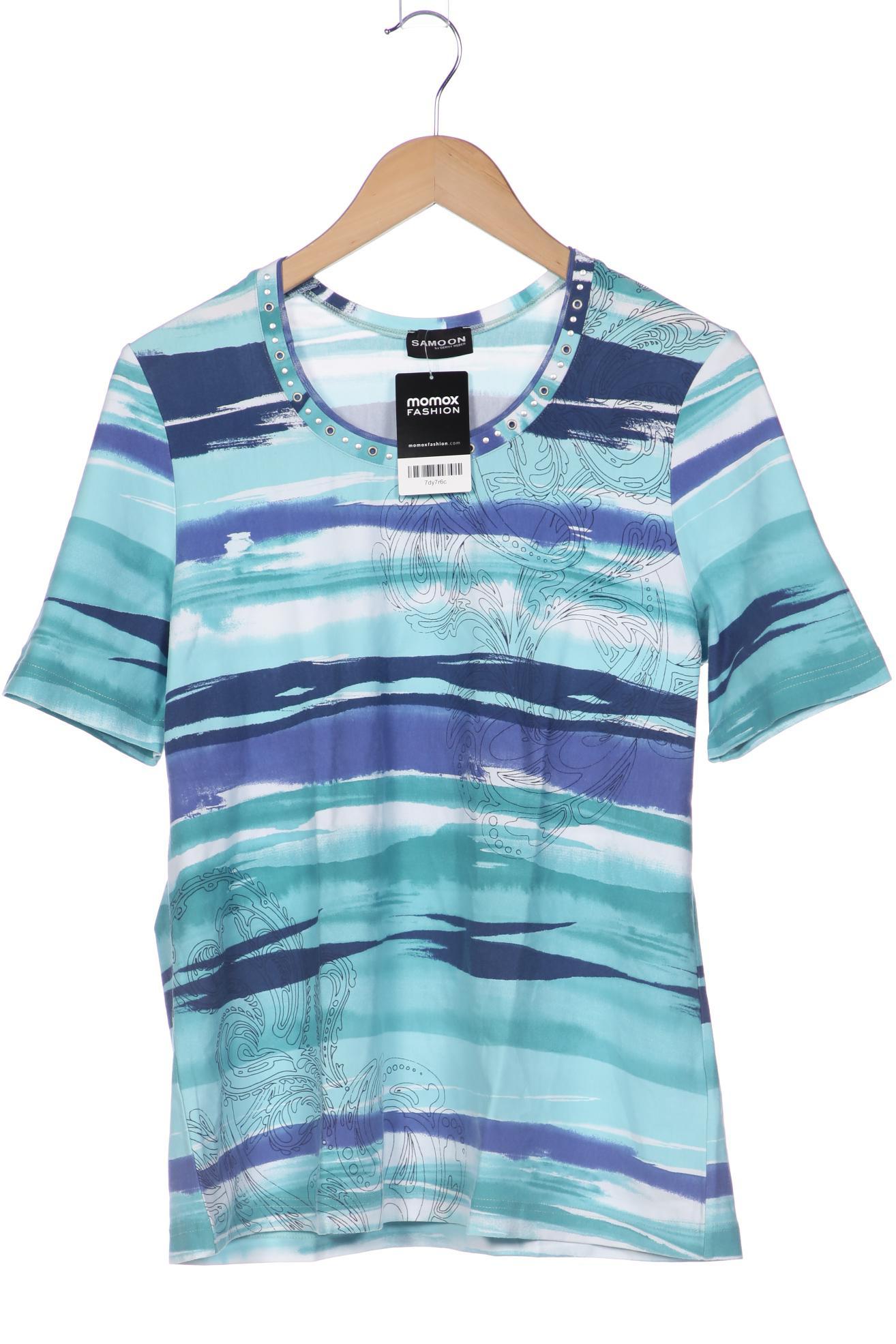 

SAMOON by Gerry Weber Damen T-Shirt, türkis