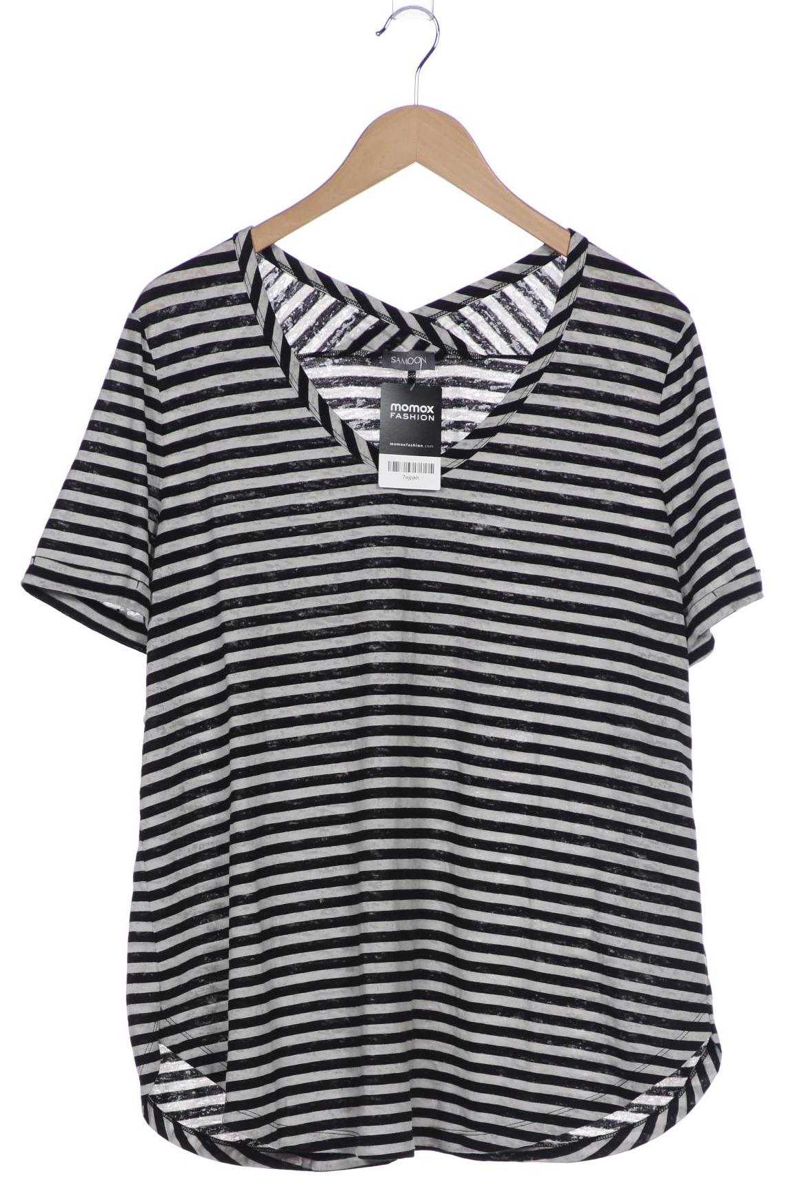 

Samoon by Gerry Weber Damen T-Shirt, schwarz, Gr. 42