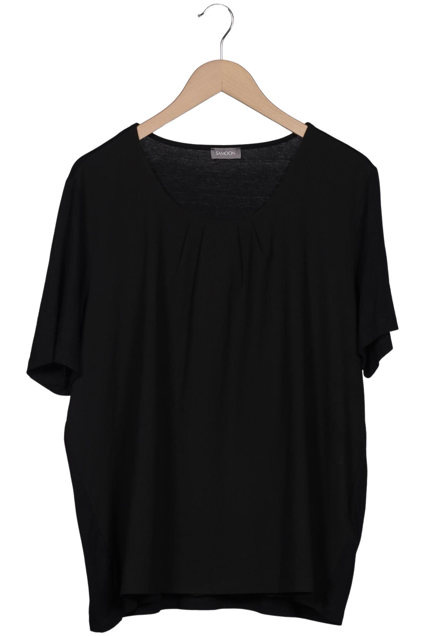 

Samoon by Gerry Weber Damen T-Shirt, schwarz, Gr. 48