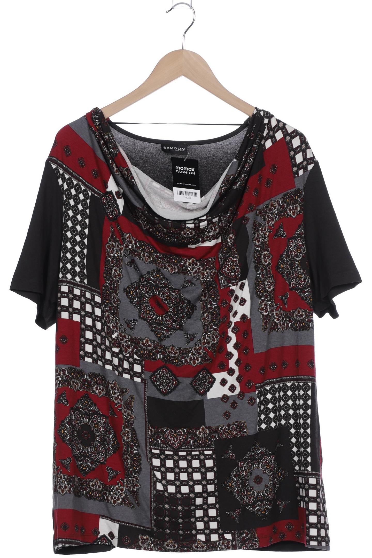 

Samoon by Gerry Weber Damen T-Shirt, mehrfarbig, Gr. 48