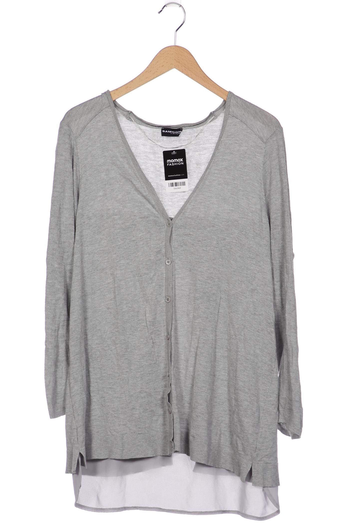 

SAMOON by Gerry Weber Damen Strickjacke, grau