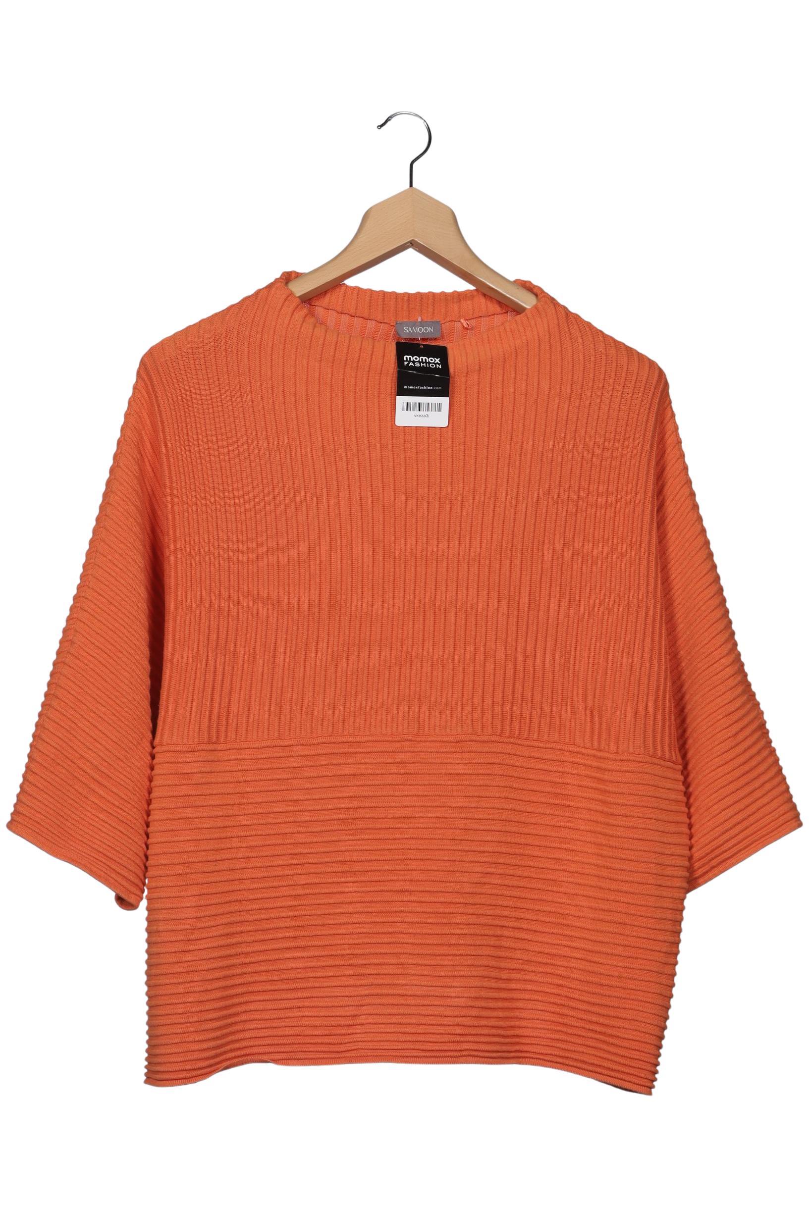 

Samoon by Gerry Weber Damen Pullover, orange, Gr. 52