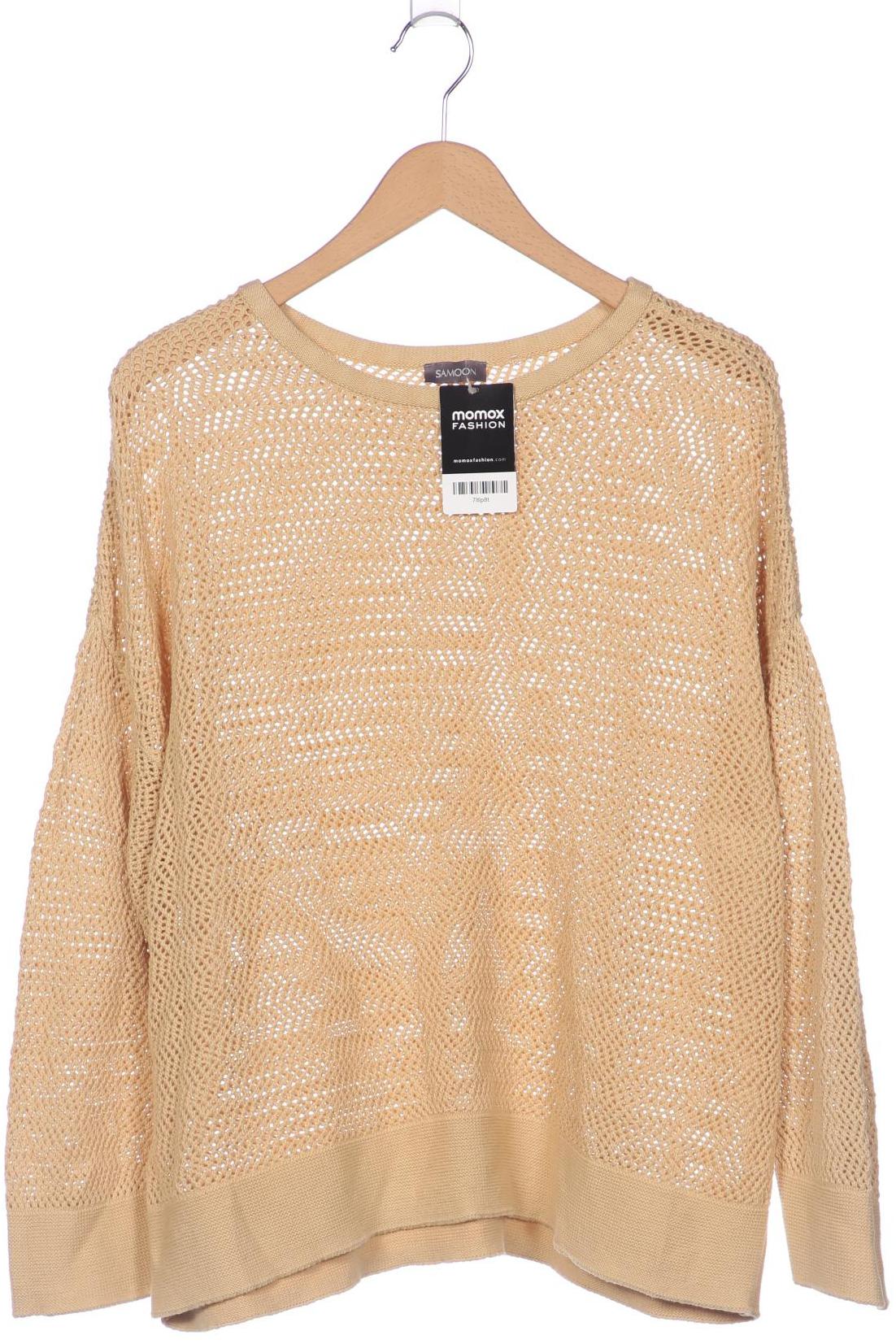 

Samoon by Gerry Weber Damen Pullover, beige, Gr. 48