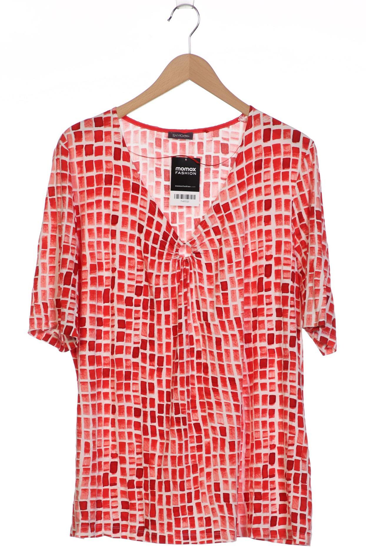 

Samoon by Gerry Weber Damen T-Shirt, rot, Gr. 46