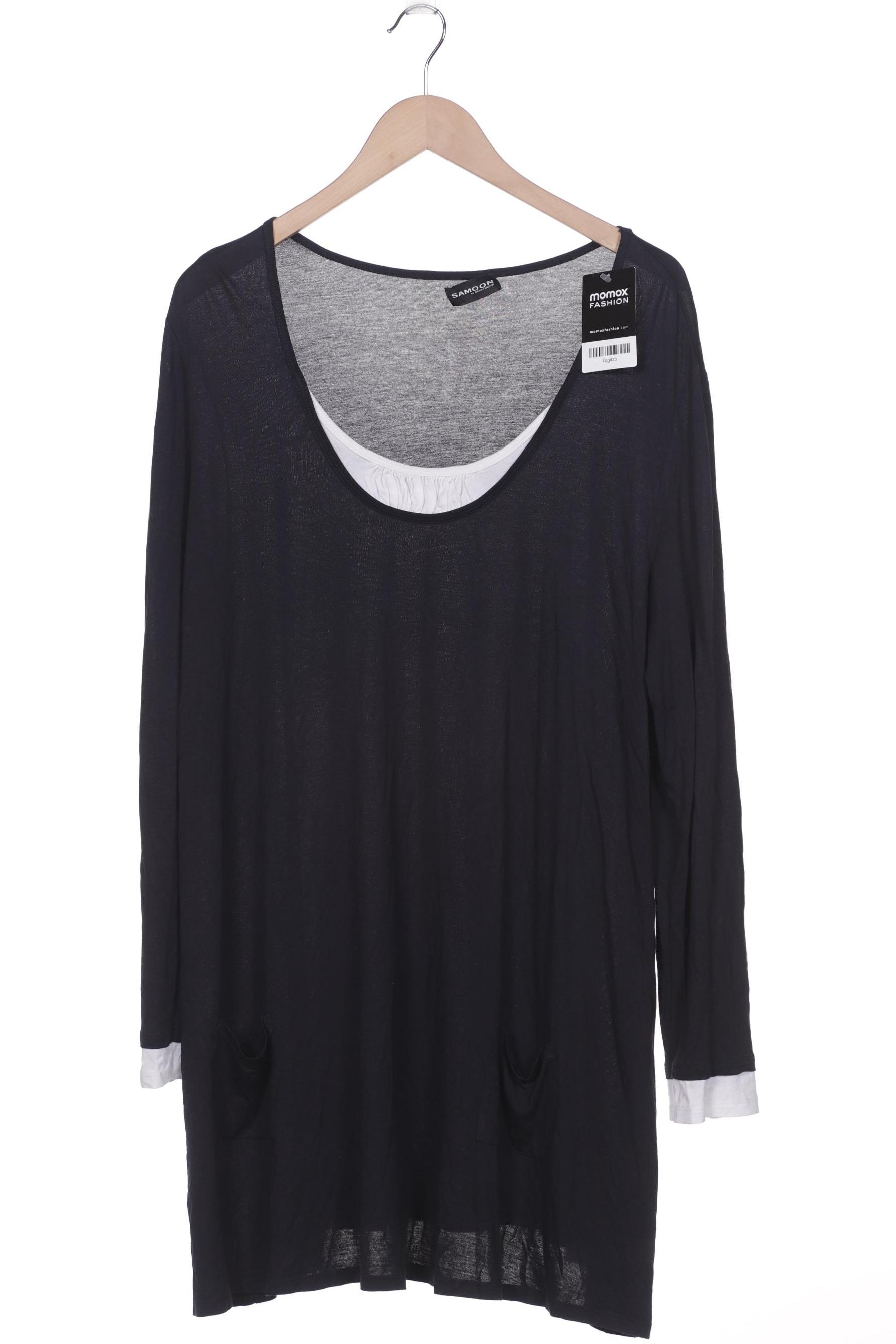 

SAMOON by Gerry Weber Damen Langarmshirt, marineblau