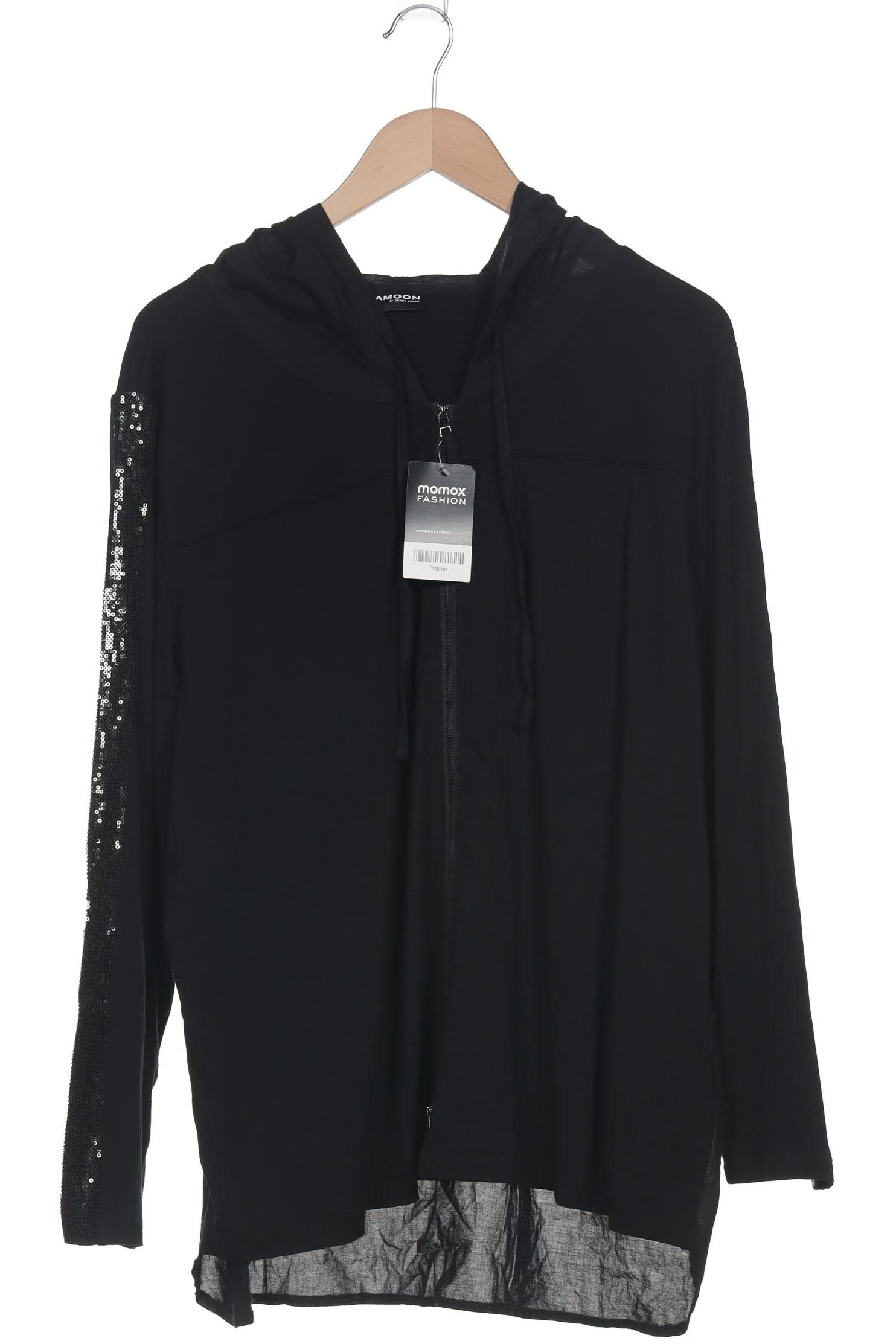 

Samoon by Gerry Weber Damen Kapuzenpullover, schwarz, Gr. 48