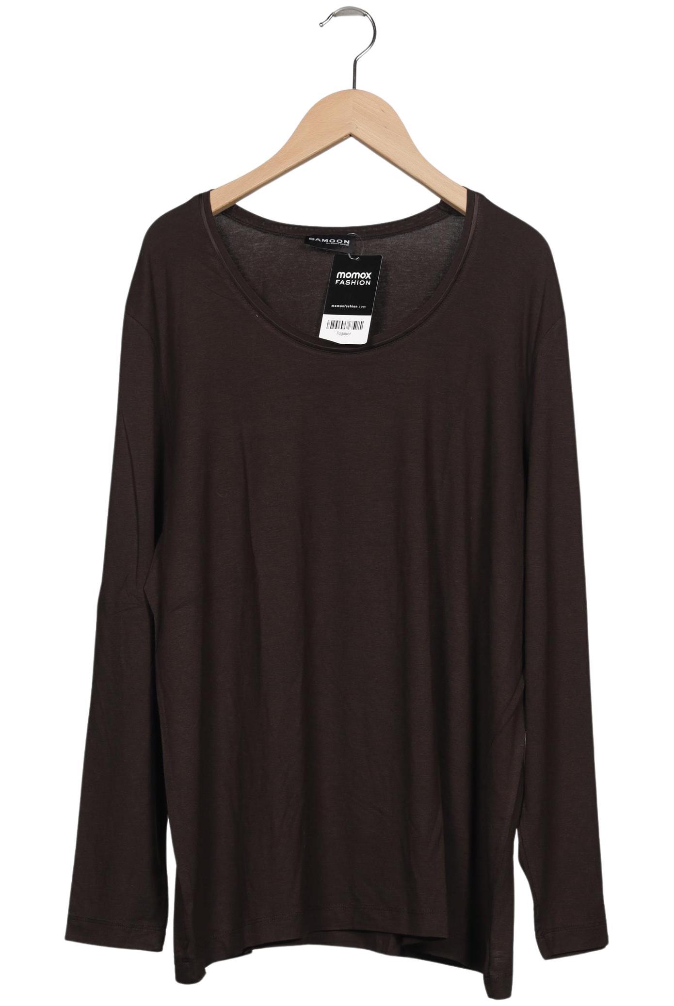 

Samoon by Gerry Weber Damen Langarmshirt, braun, Gr. 46