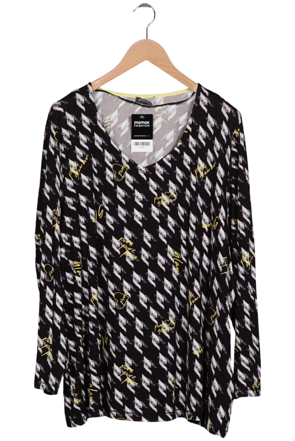 

Samoon by Gerry Weber Damen Langarmshirt, schwarz, Gr. 54