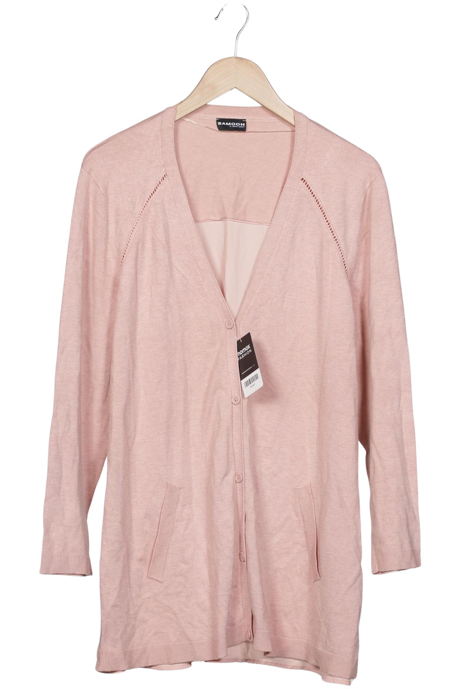 

Samoon by Gerry Weber Damen Strickjacke, pink, Gr. 44