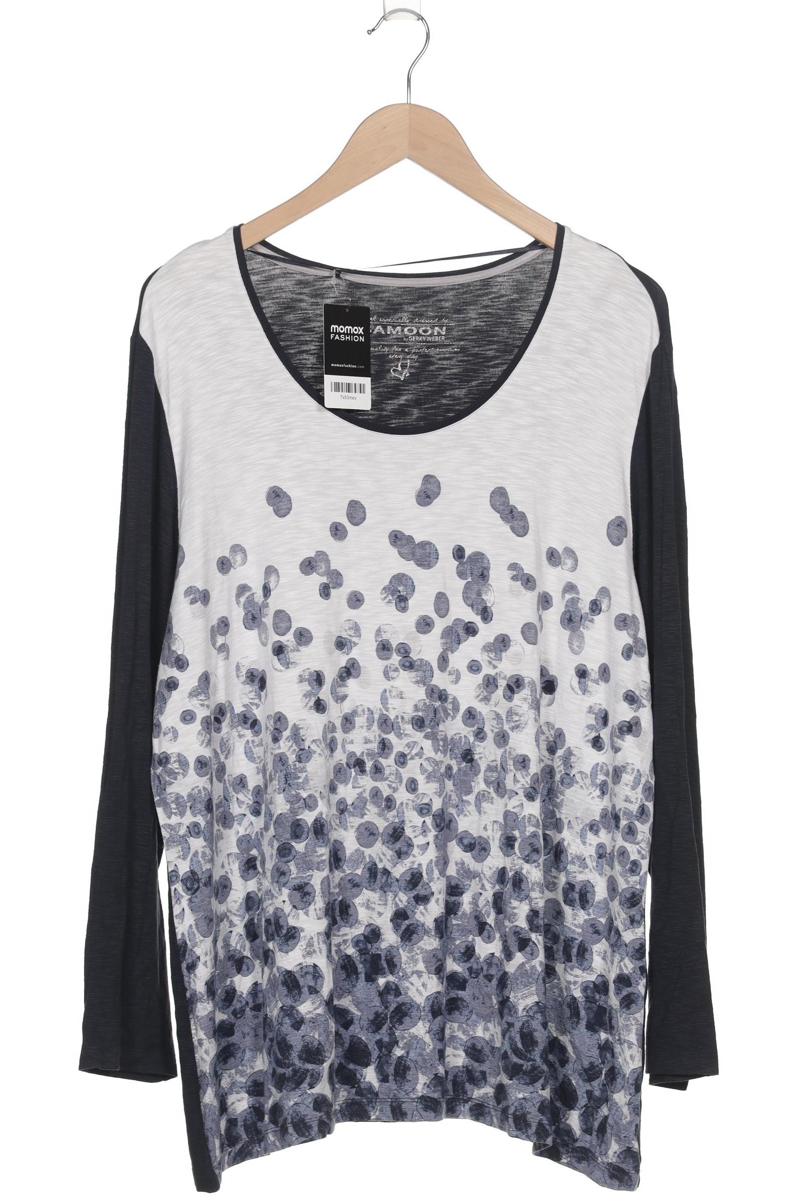 

Samoon by Gerry Weber Damen Langarmshirt, mehrfarbig, Gr. 50