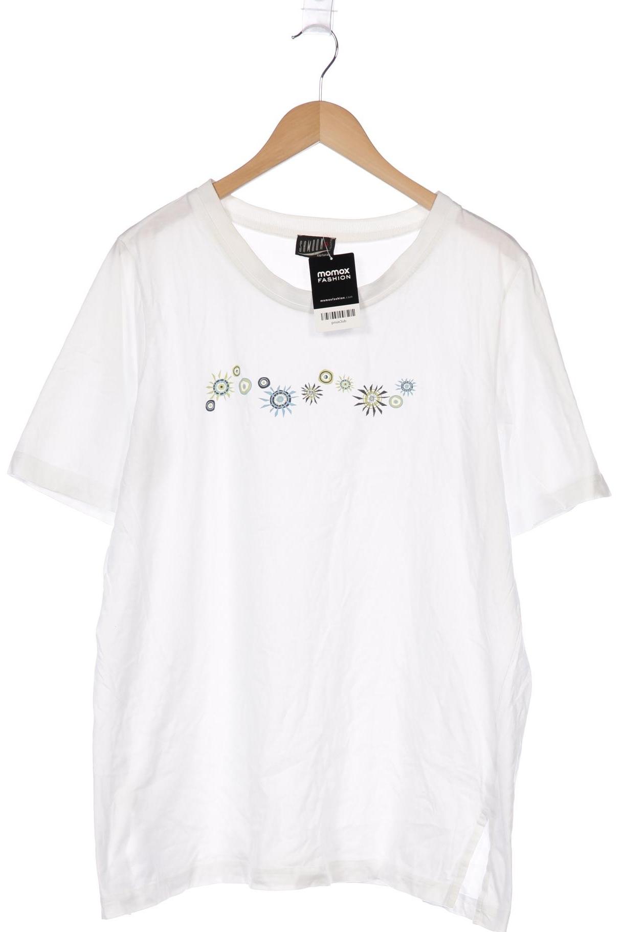 

Samoon by Gerry Weber Damen T-Shirt, weiß, Gr. 48