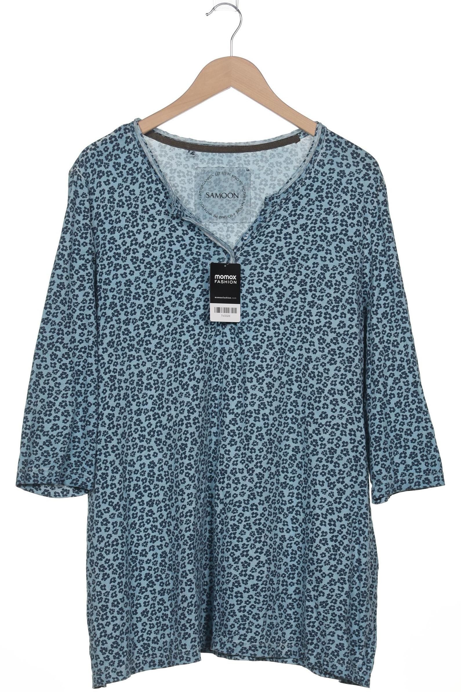 

SAMOON by Gerry Weber Damen Langarmshirt, türkis