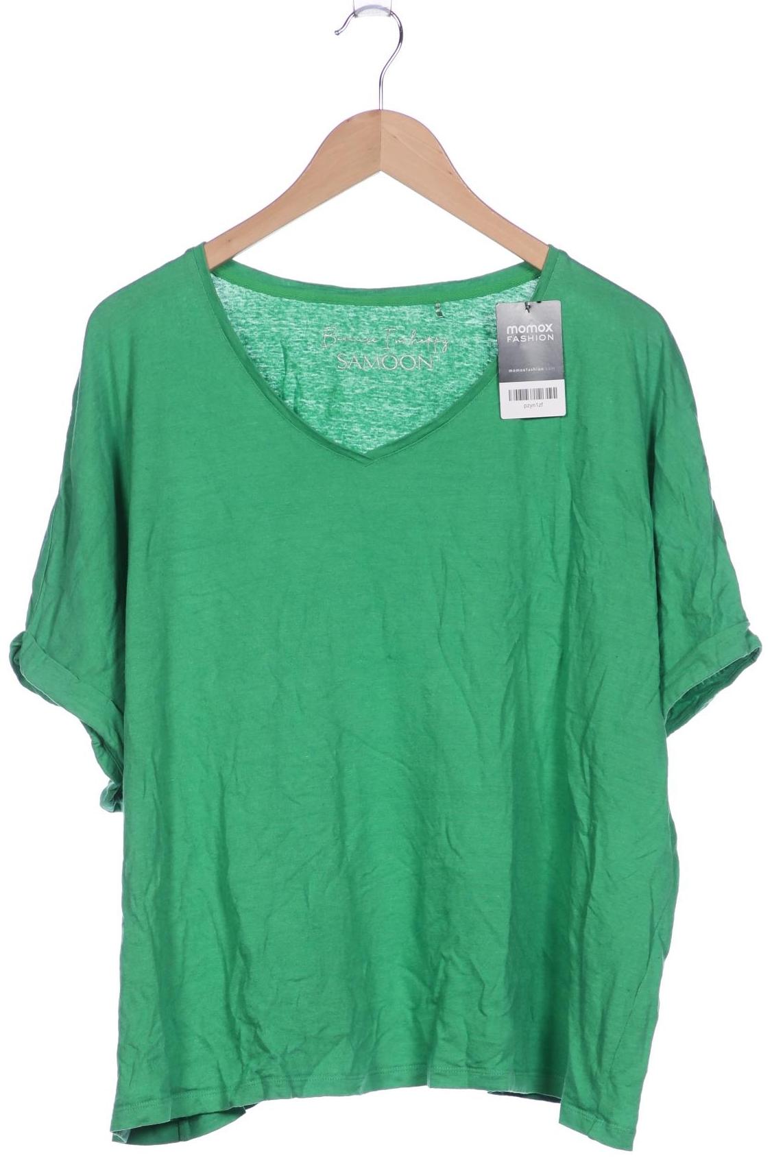 

Samoon by Gerry Weber Damen T-Shirt, grün, Gr. 52