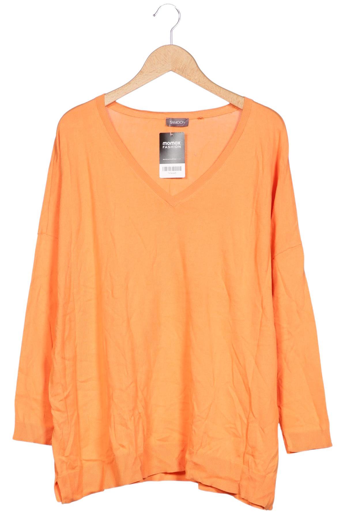 

Samoon by Gerry Weber Damen Pullover, orange, Gr. 52