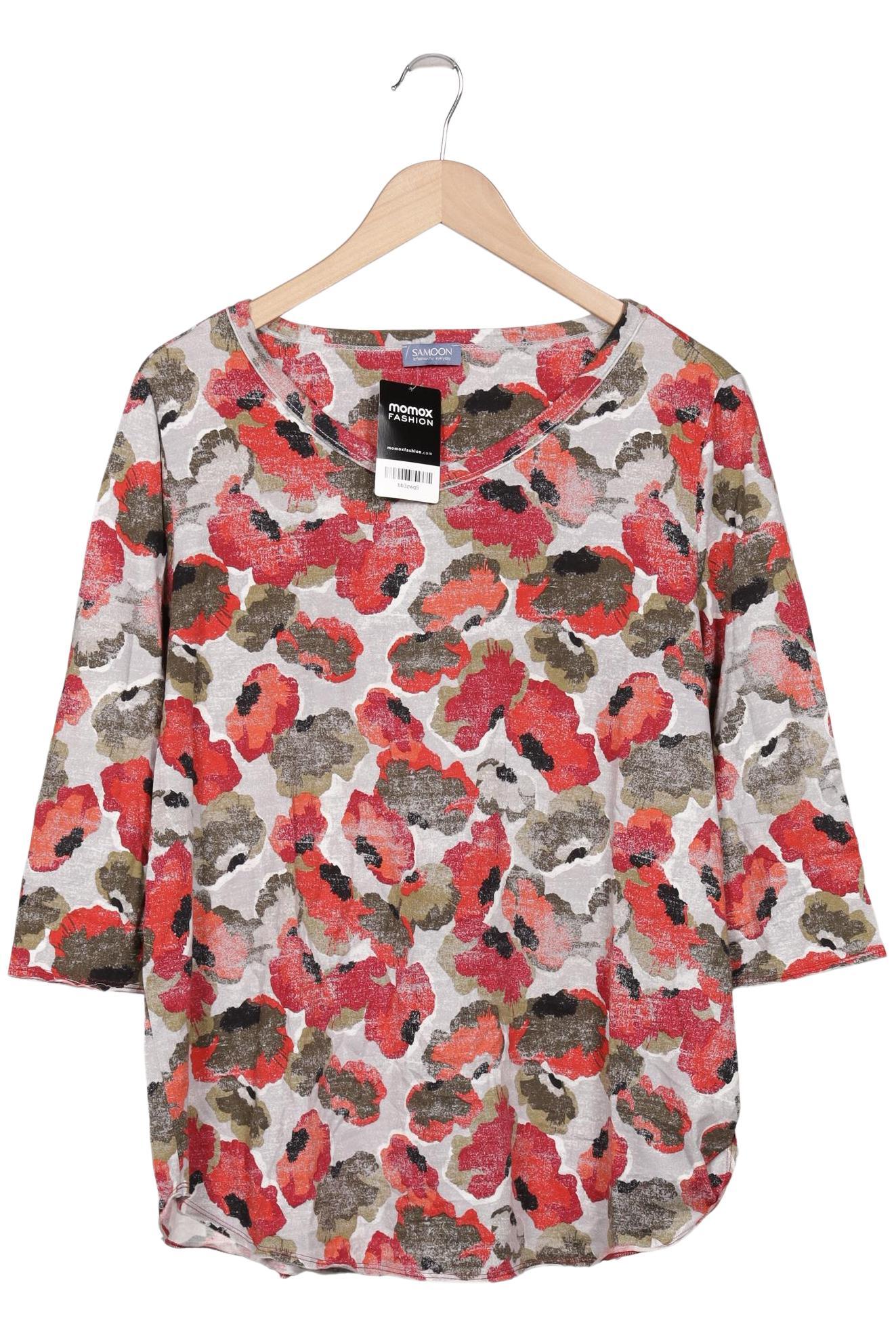 

Samoon by Gerry Weber Damen Langarmshirt, mehrfarbig, Gr. 48