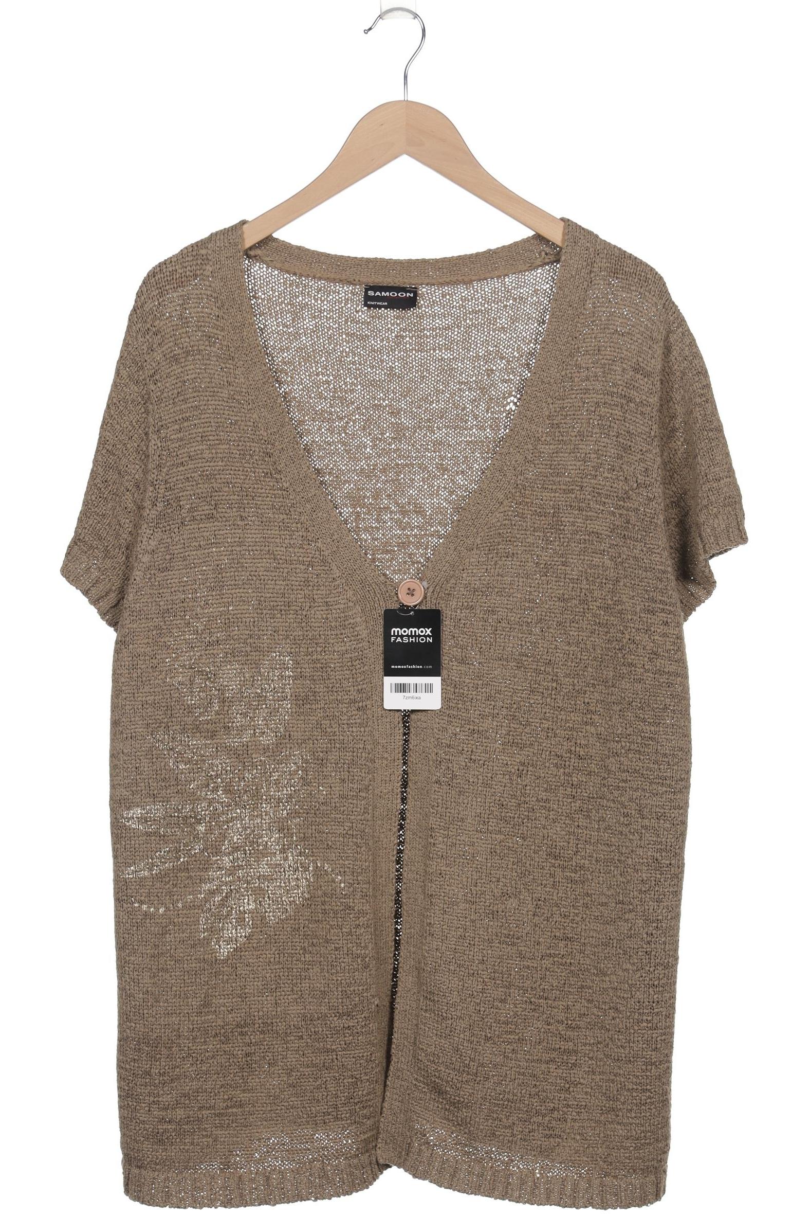 

Samoon by Gerry Weber Damen Strickjacke, braun, Gr. 54