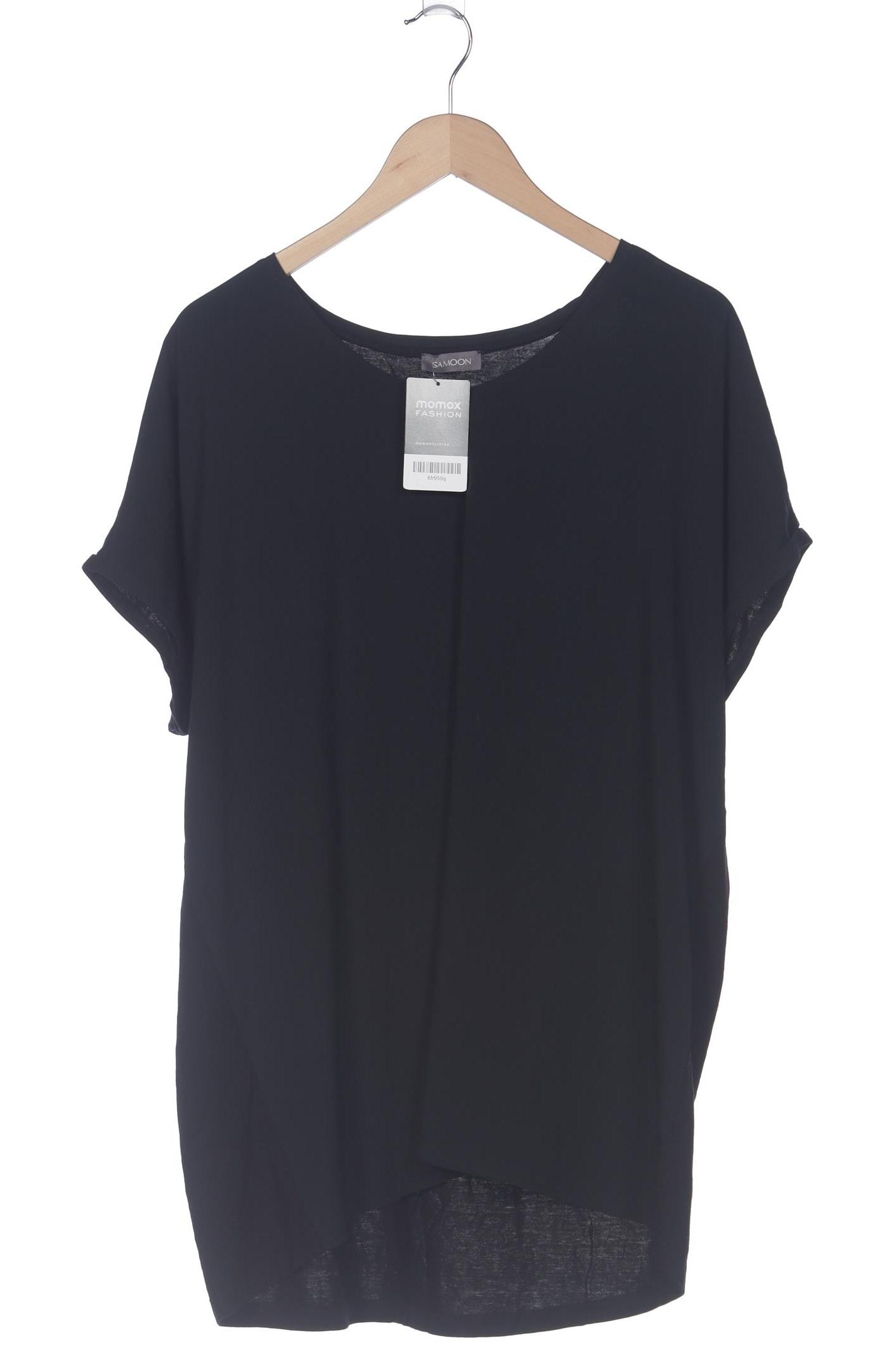 

Samoon by Gerry Weber Damen T-Shirt, schwarz, Gr. 48