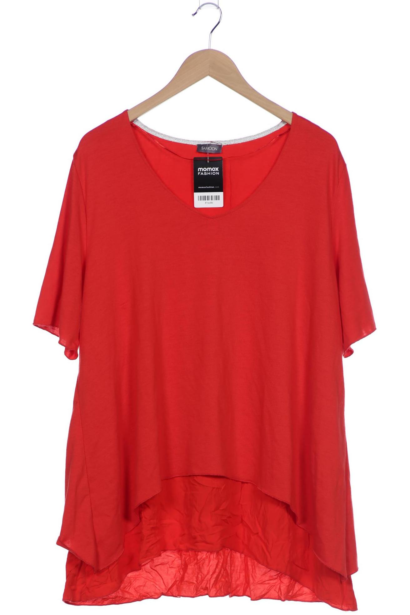 

Samoon by Gerry Weber Damen T-Shirt, rot, Gr. 50