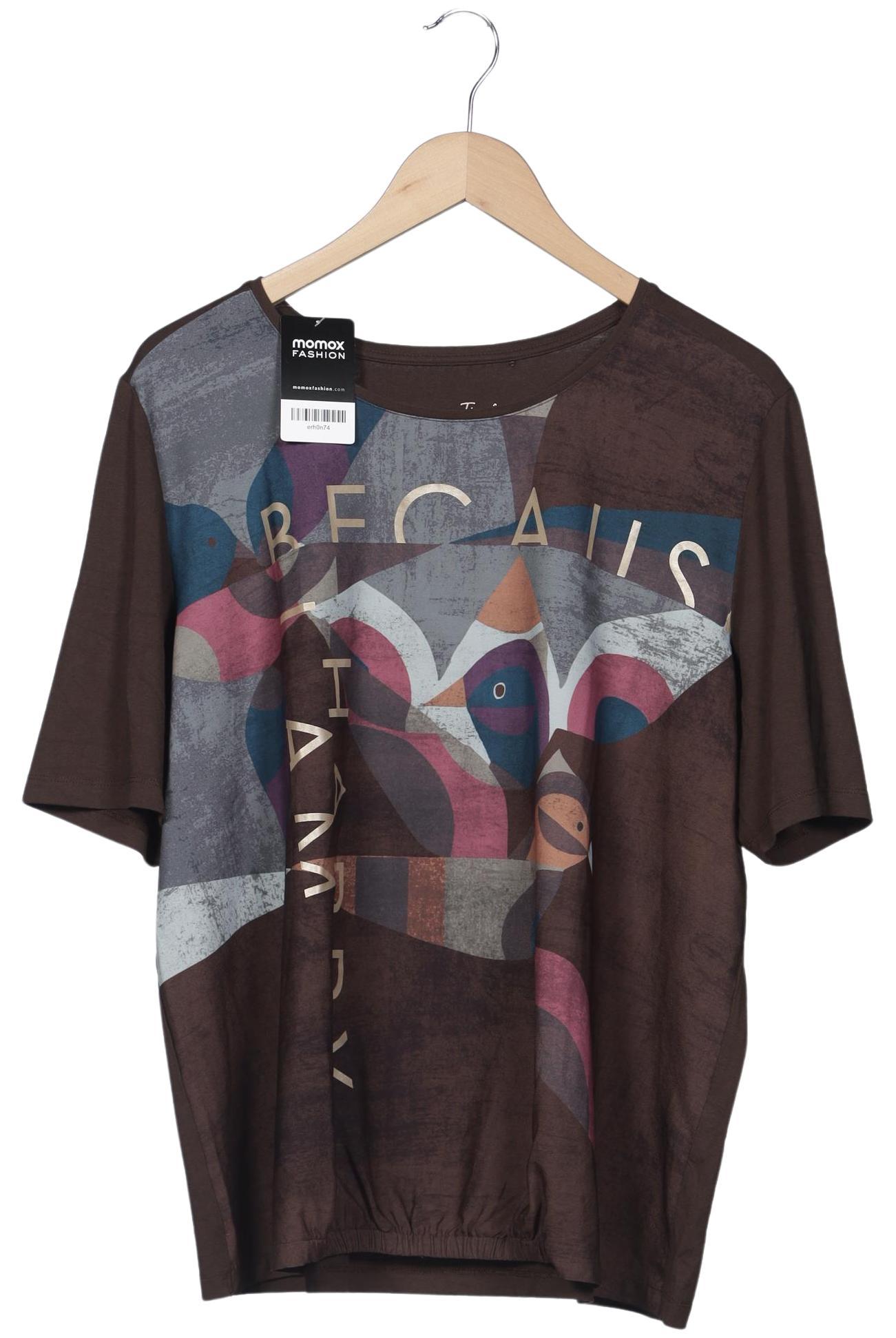 

Samoon by Gerry Weber Damen T-Shirt, braun, Gr. 46