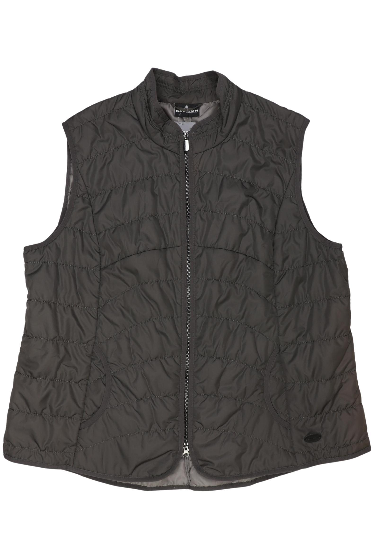 

Samoon by Gerry Weber Damen Weste, grau, Gr. 48