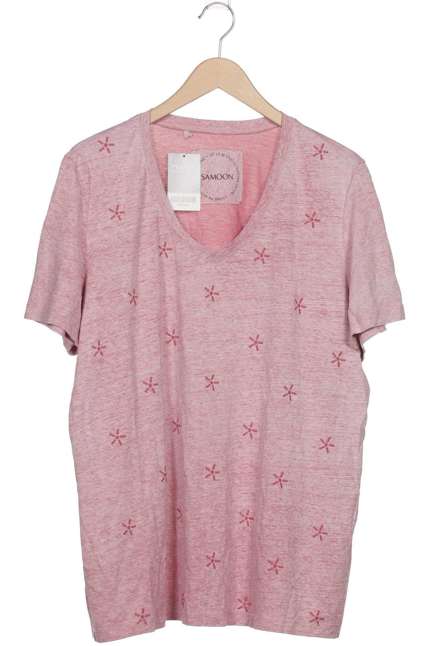 

Samoon by Gerry Weber Damen T-Shirt, pink, Gr. 48