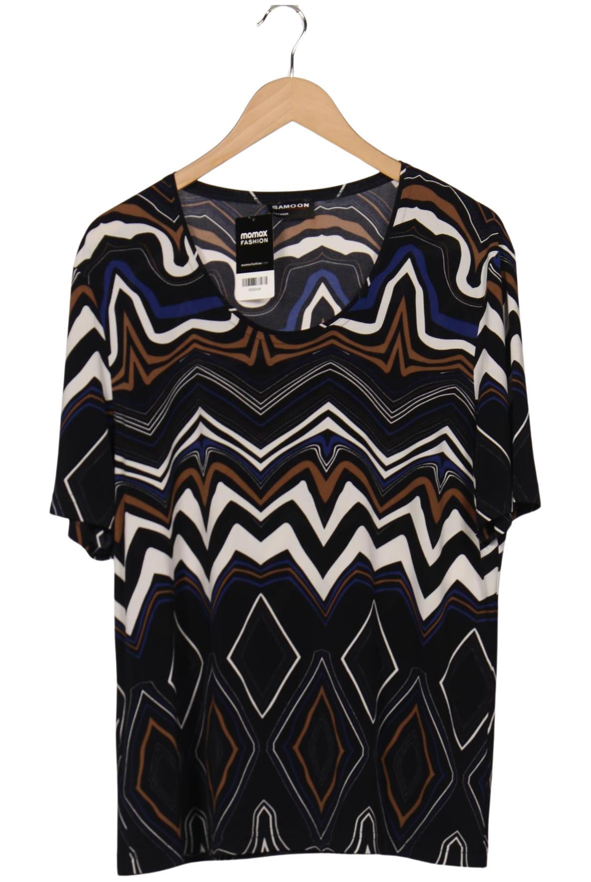 

Samoon by Gerry Weber Damen T-Shirt, schwarz, Gr. 46