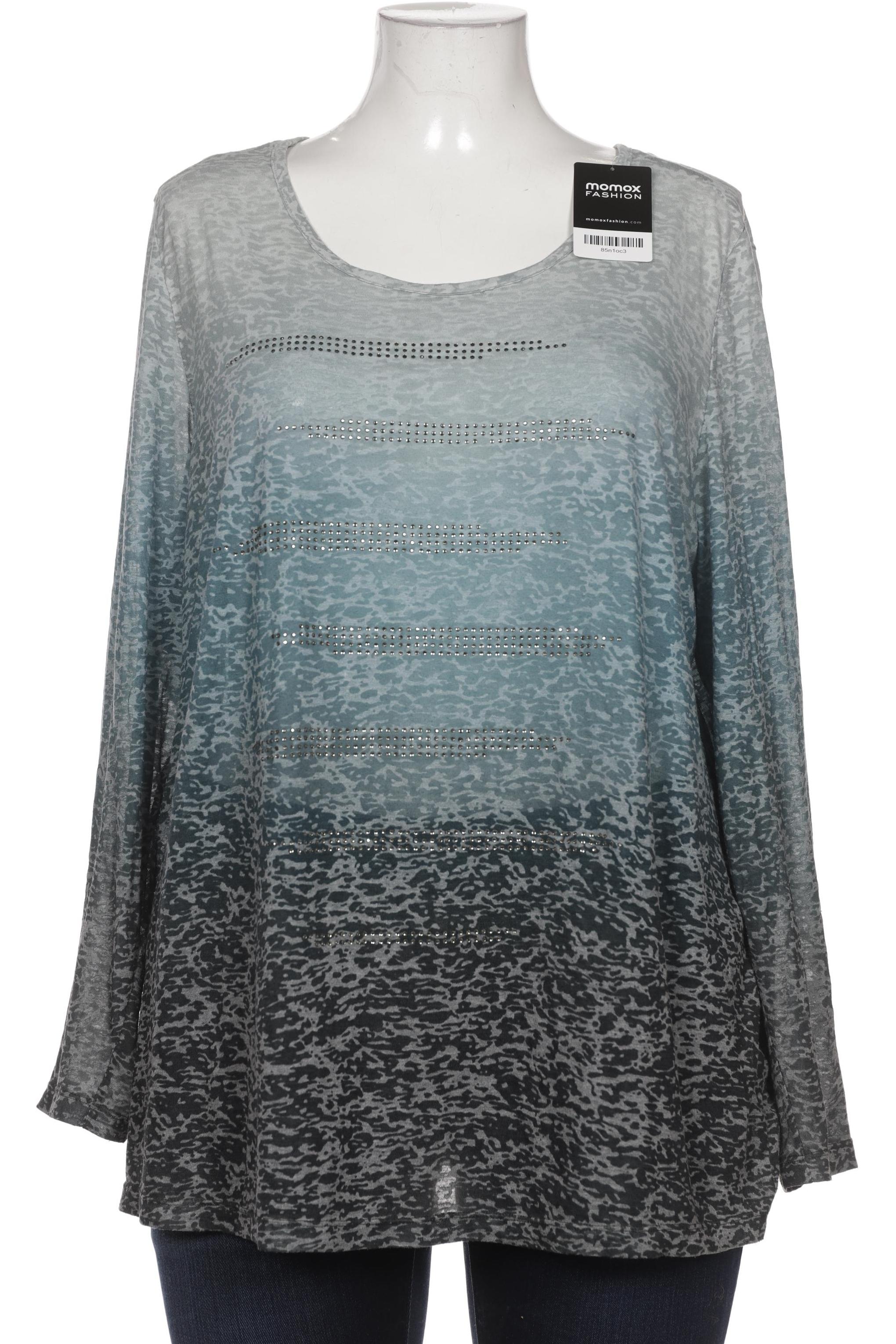 

Samoon by Gerry Weber Damen Langarmshirt, türkis, Gr. 48