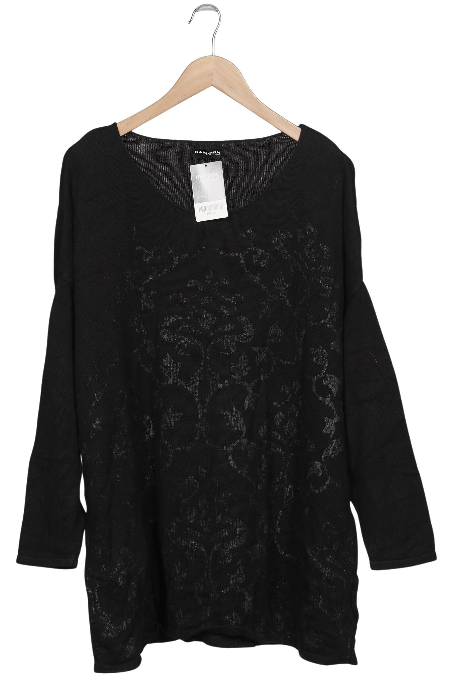 

Samoon by Gerry Weber Damen Pullover, schwarz, Gr. 54