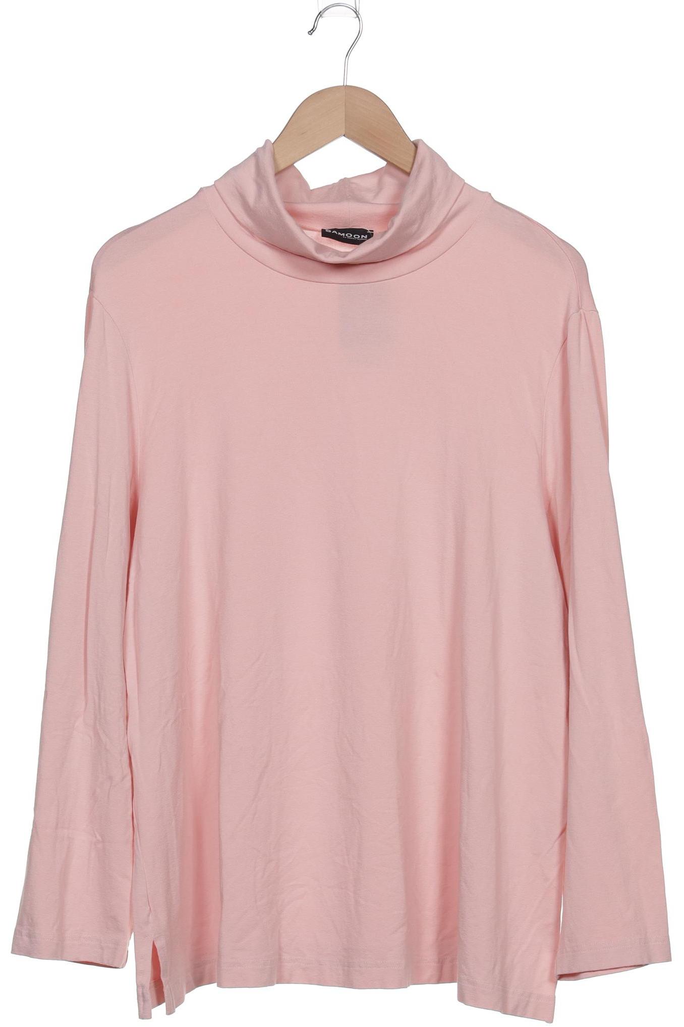 

Samoon by Gerry Weber Damen Langarmshirt, pink, Gr. 50