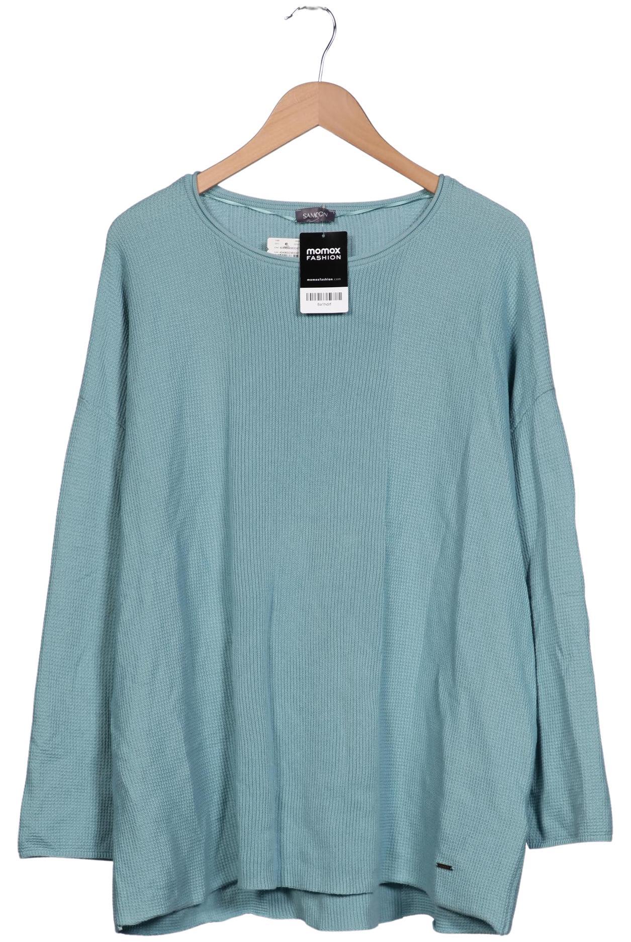 

Samoon by Gerry Weber Damen Pullover, blau, Gr. 50