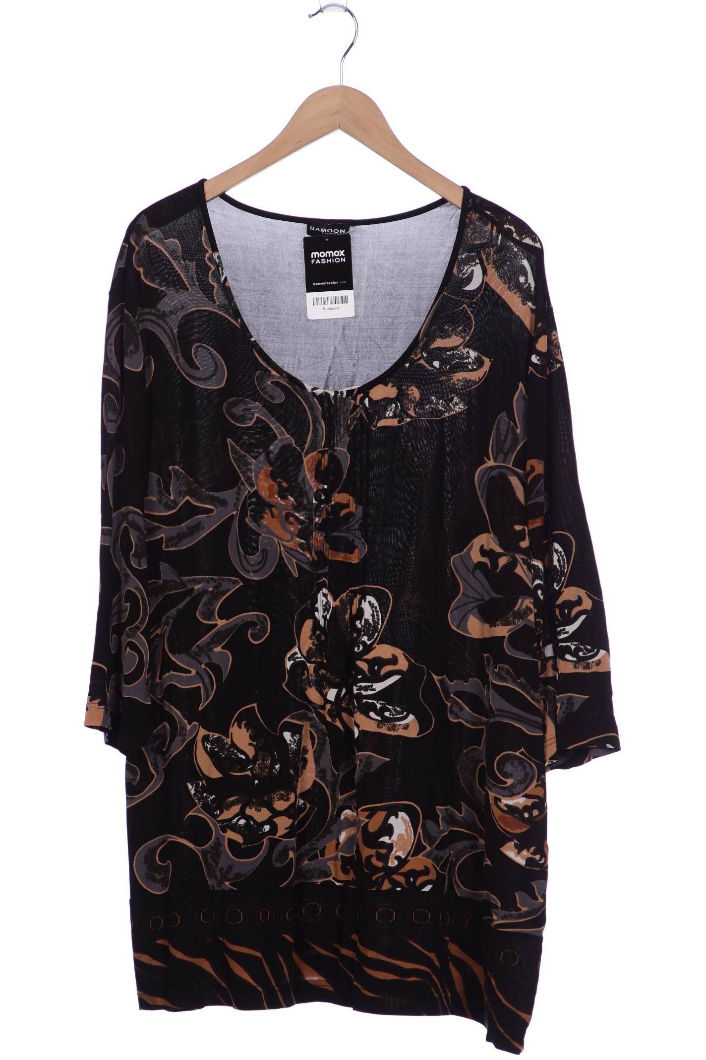 

Samoon by Gerry Weber Damen Langarmshirt, schwarz, Gr. 50