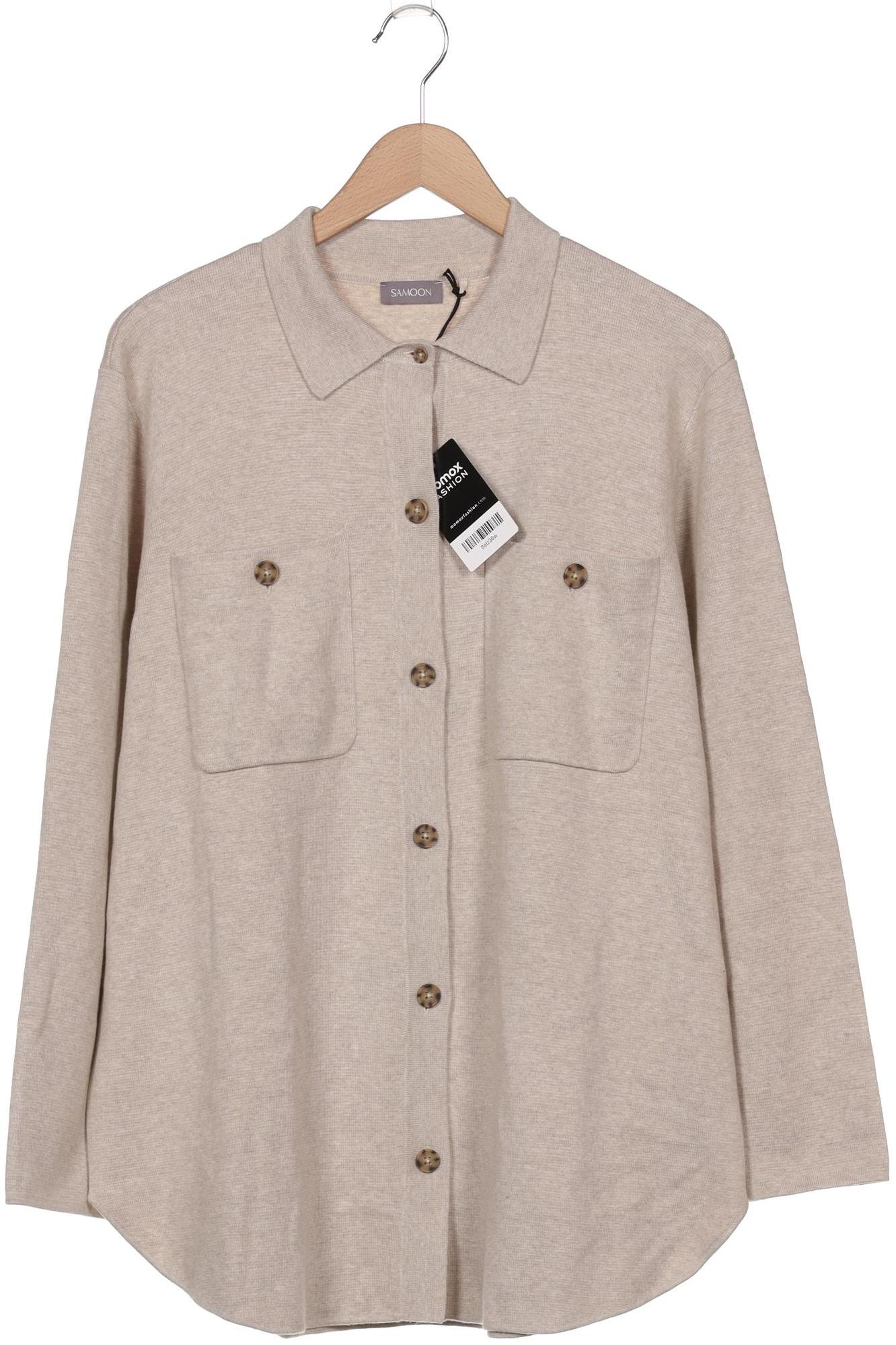 

Samoon by Gerry Weber Damen Strickjacke, beige, Gr. 44