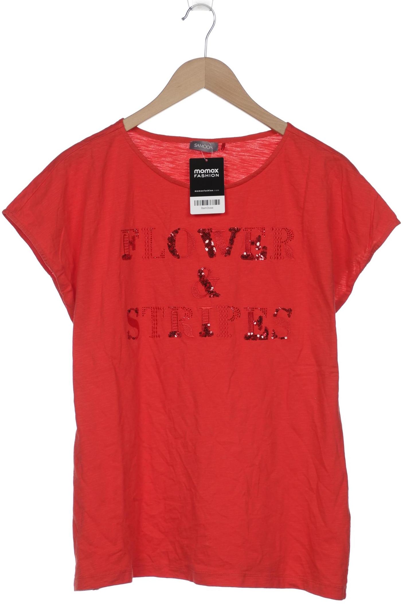 

Samoon by Gerry Weber Damen T-Shirt, rot, Gr. 42