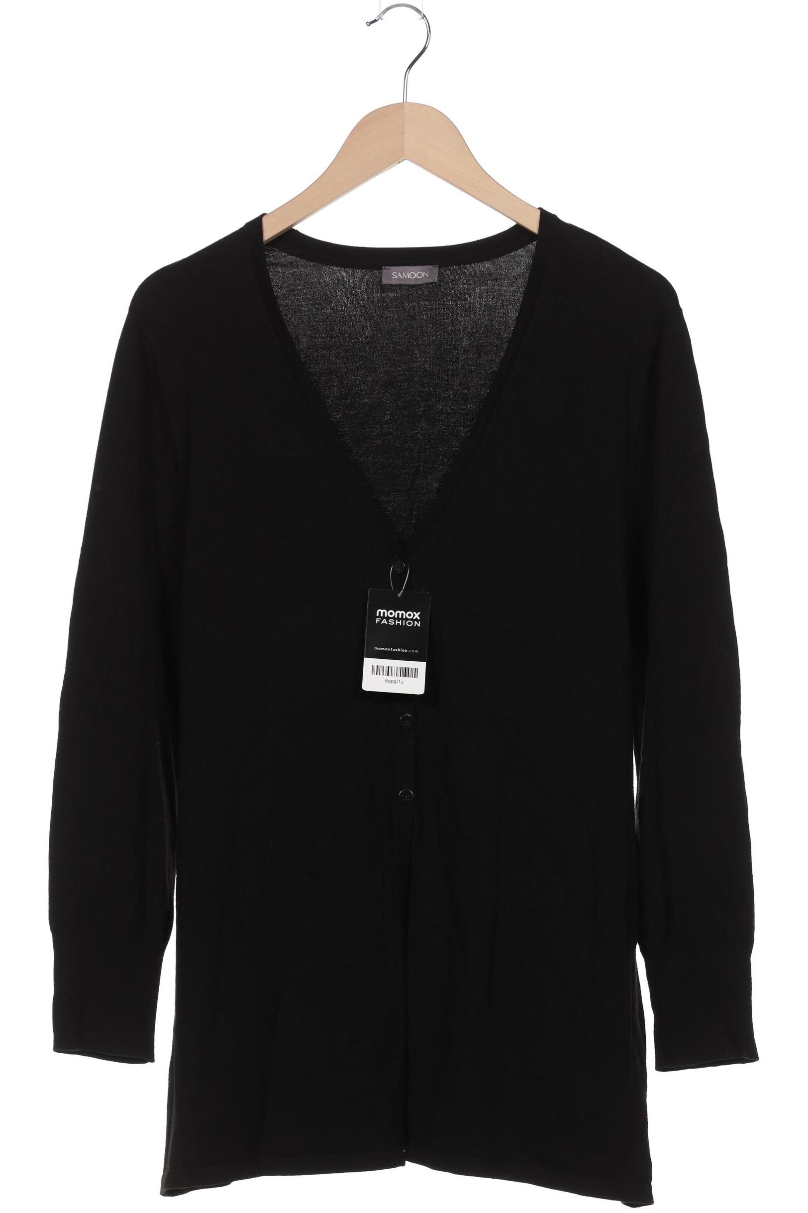 

Samoon by Gerry Weber Damen Strickjacke, schwarz, Gr. 44