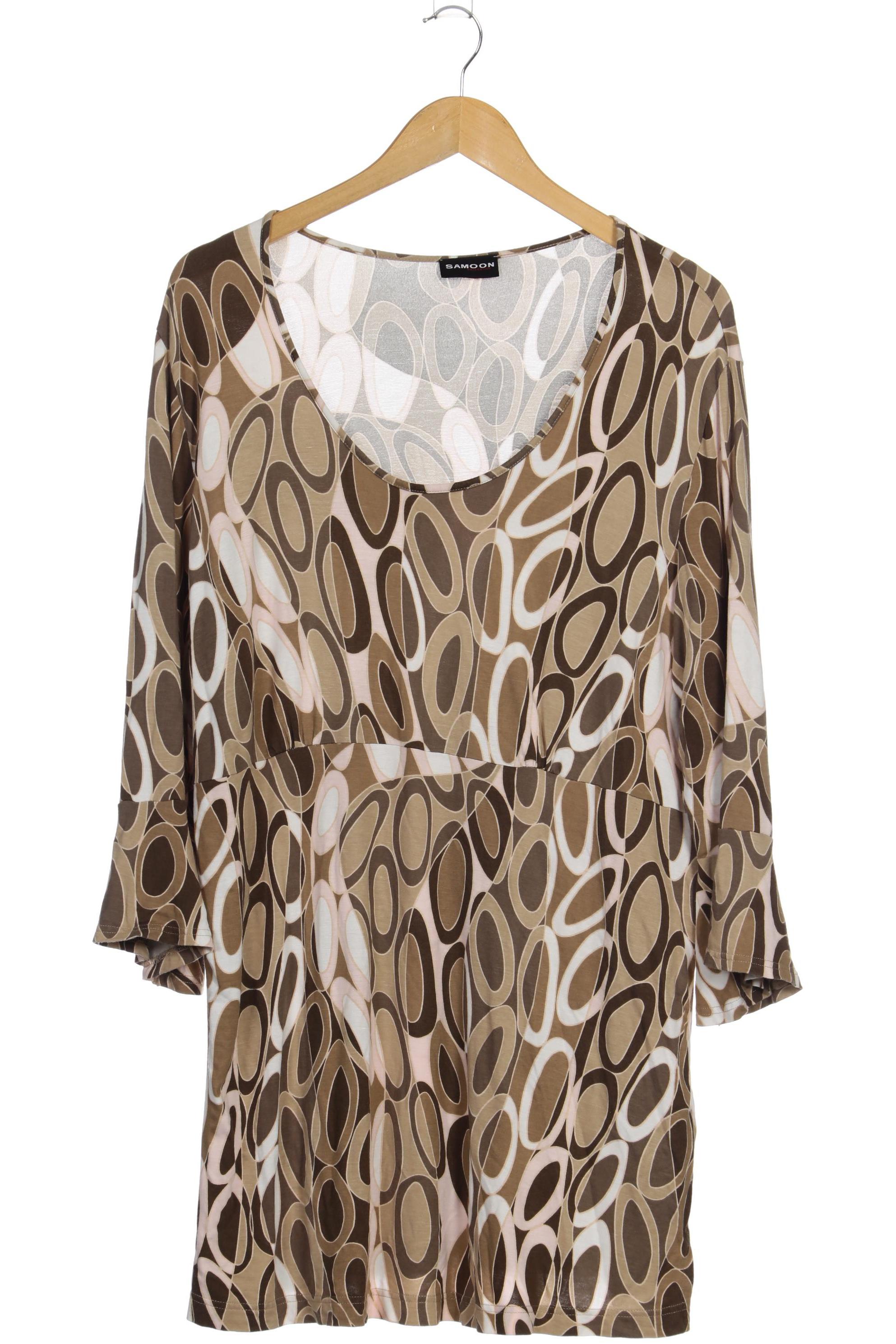 

Samoon by Gerry Weber Damen Langarmshirt, beige, Gr. 48