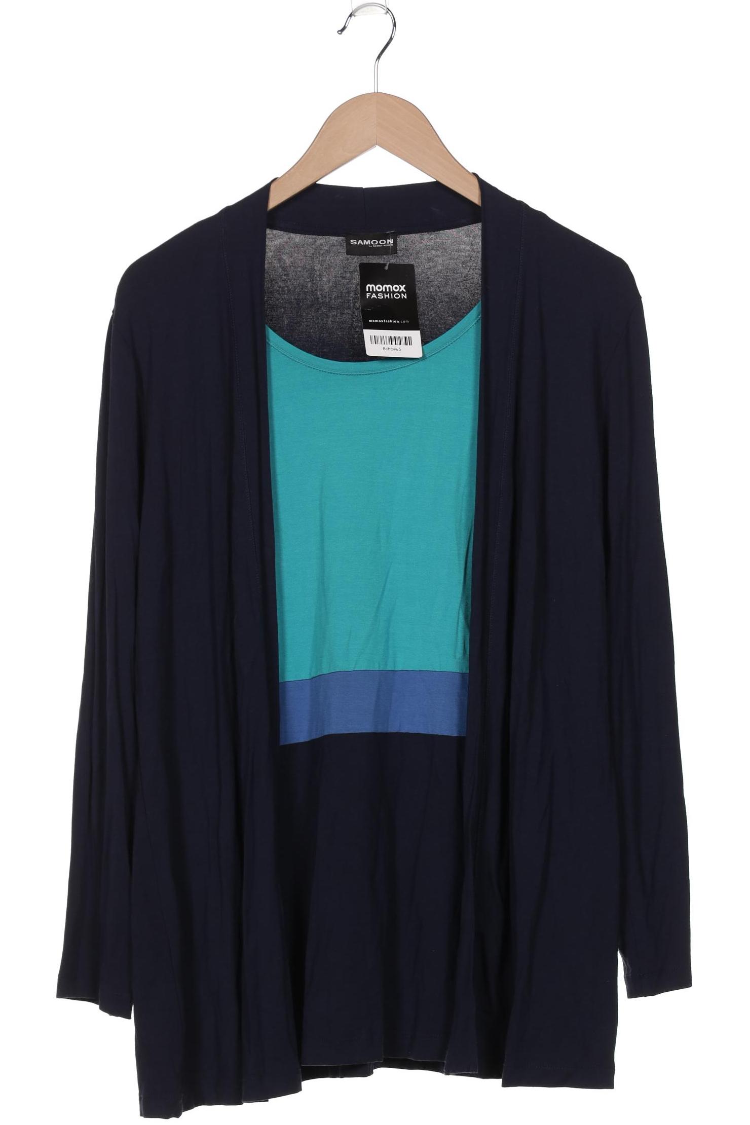 

Samoon by Gerry Weber Damen Langarmshirt, marineblau, Gr. 44